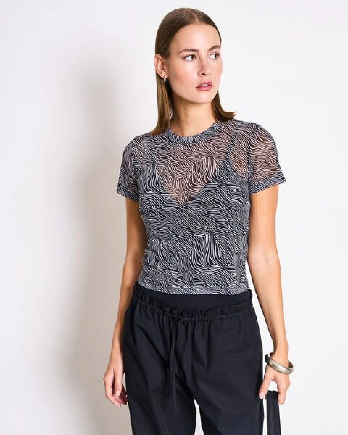 JAN N JUNE Mesh T-Shirt EVIE – Ansicht 3
