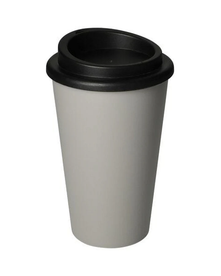 elasto Kaffeebecher to go - doppelwandig 350ml aus 100% recyclebarem Bio-Kunststoff