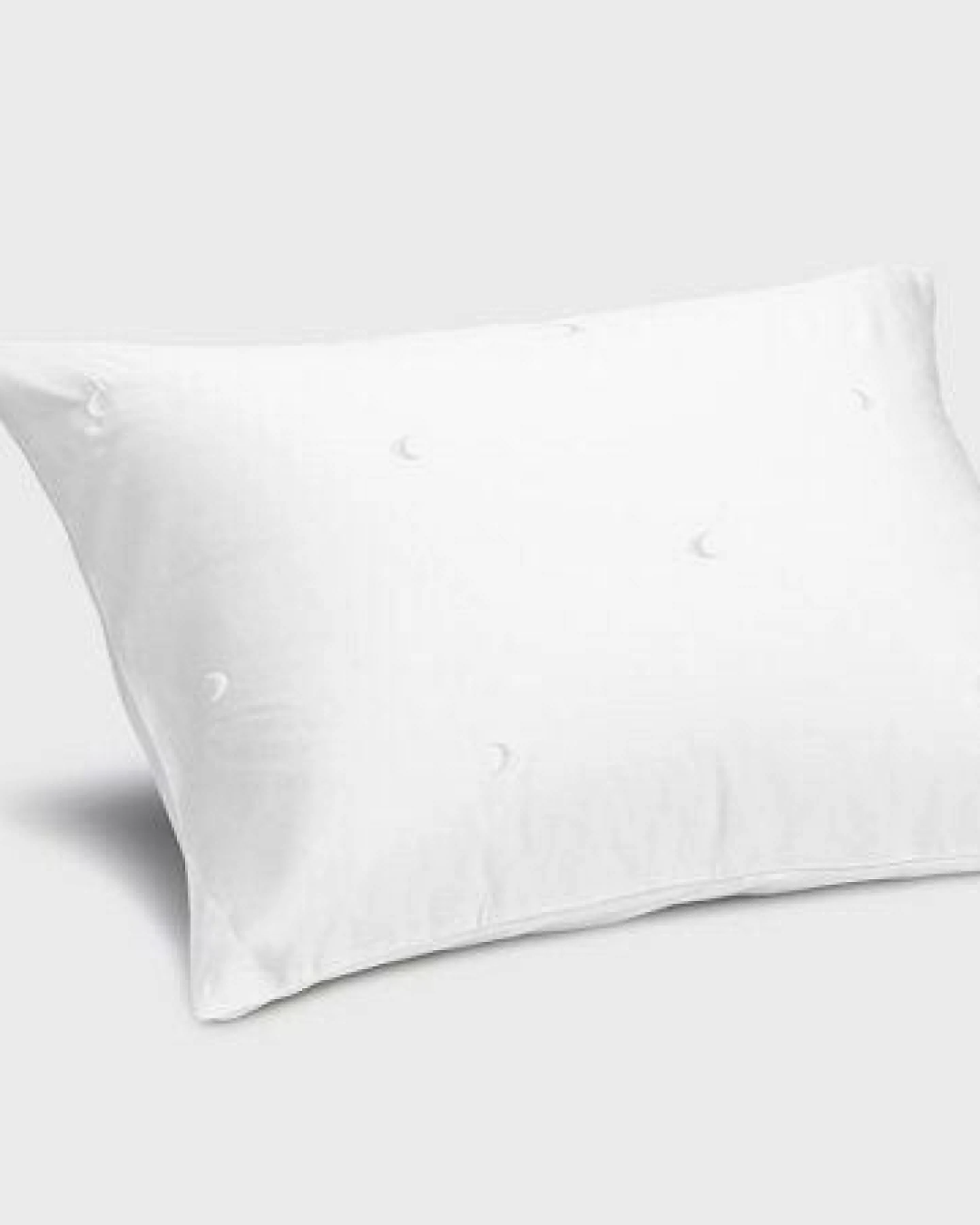 Kissenbezug White Moon "Yumeko" aus Baumwollsatin – Ansicht 2