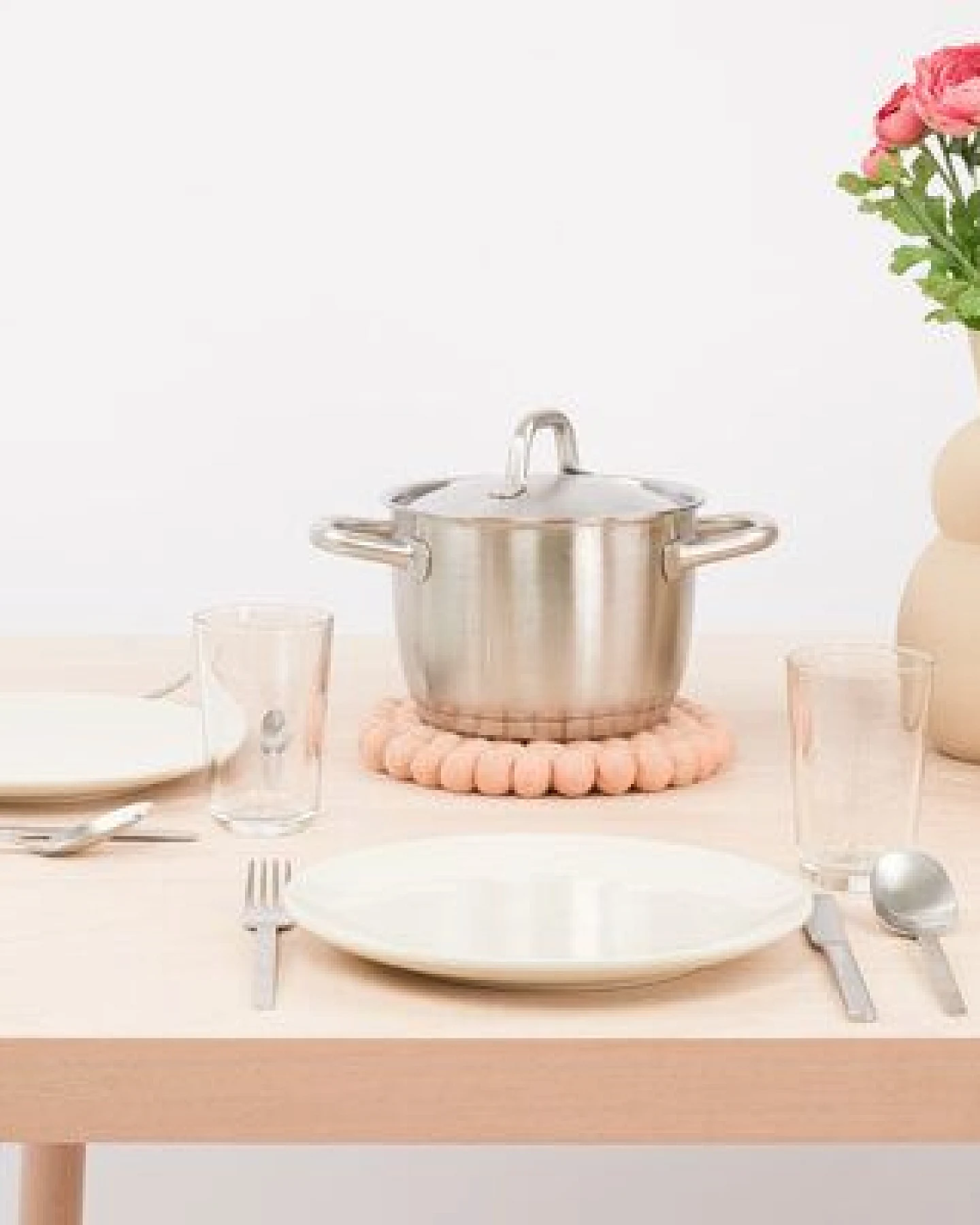 myfelt Filzkugel Topfuntersetzer (⌀ 20 cm) – Ansicht 4