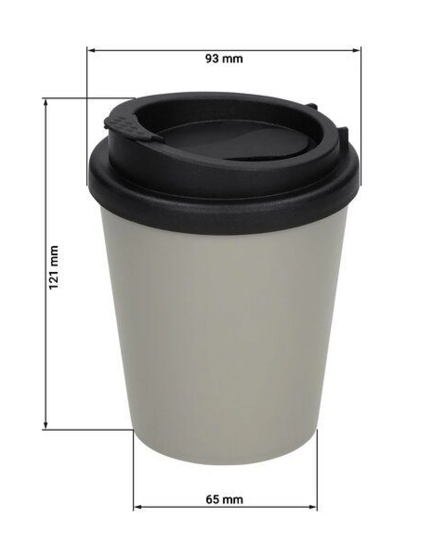 elasto Kaffeebecher to go - PremiumPlus – doppelwandig - 250ml – Ansicht 3