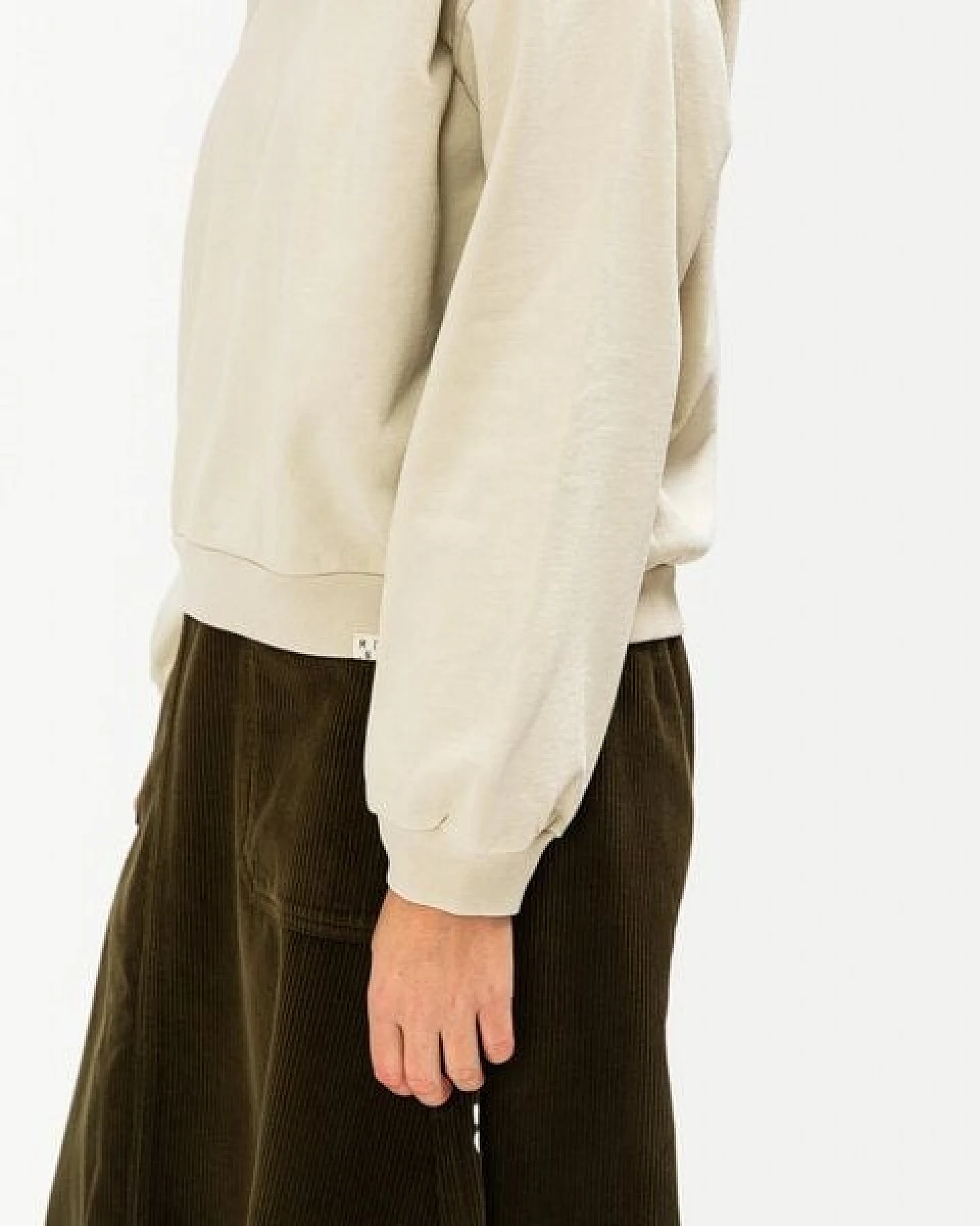 Matona Zeitloses Sweatshirt für Frauen aus Bio-Baumwolle / Light Sweatshirt – Ansicht 3