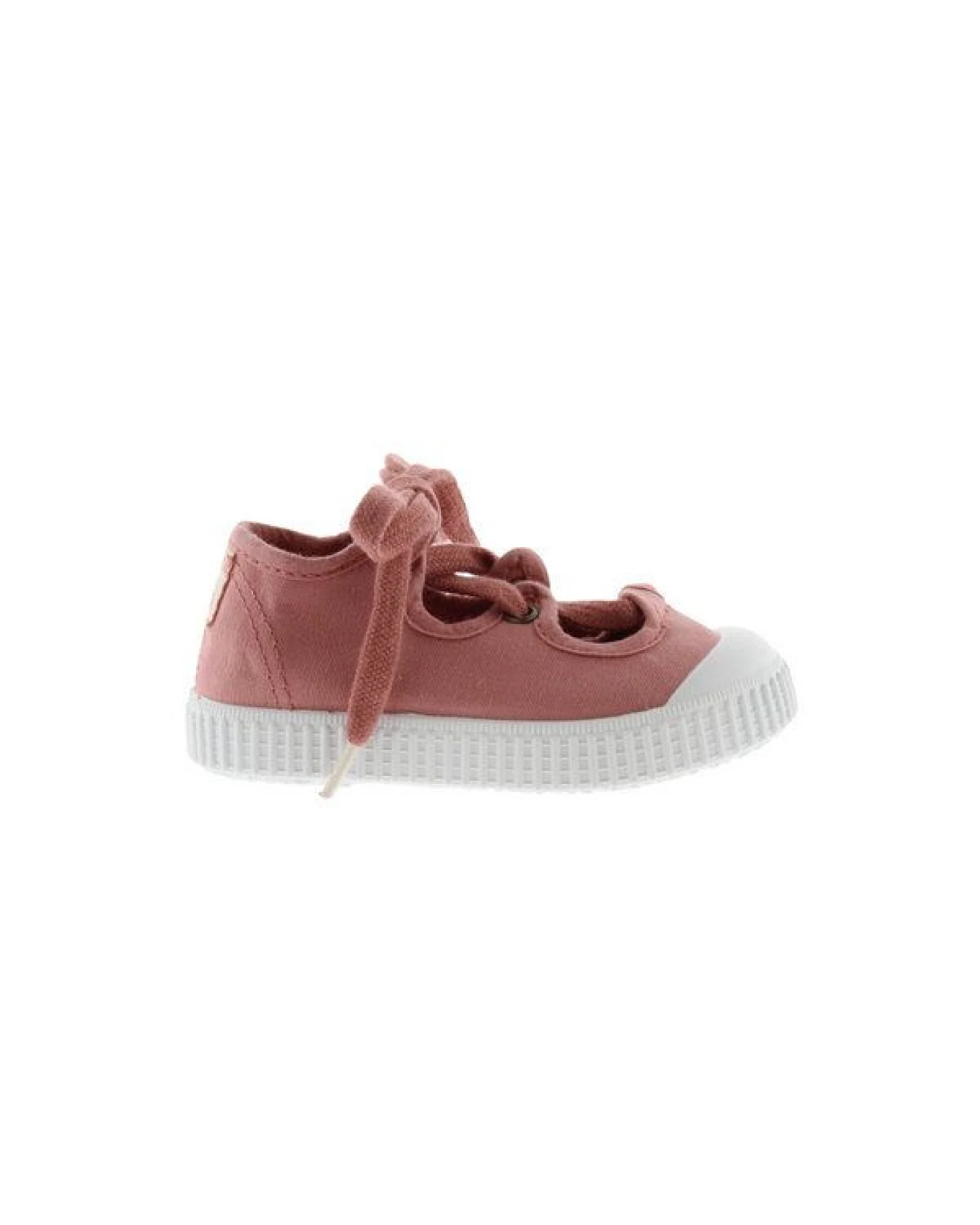 Victoria vegane Kinder-Schnürr-Ballerinas – Bailerina de Lona – Ansicht 3