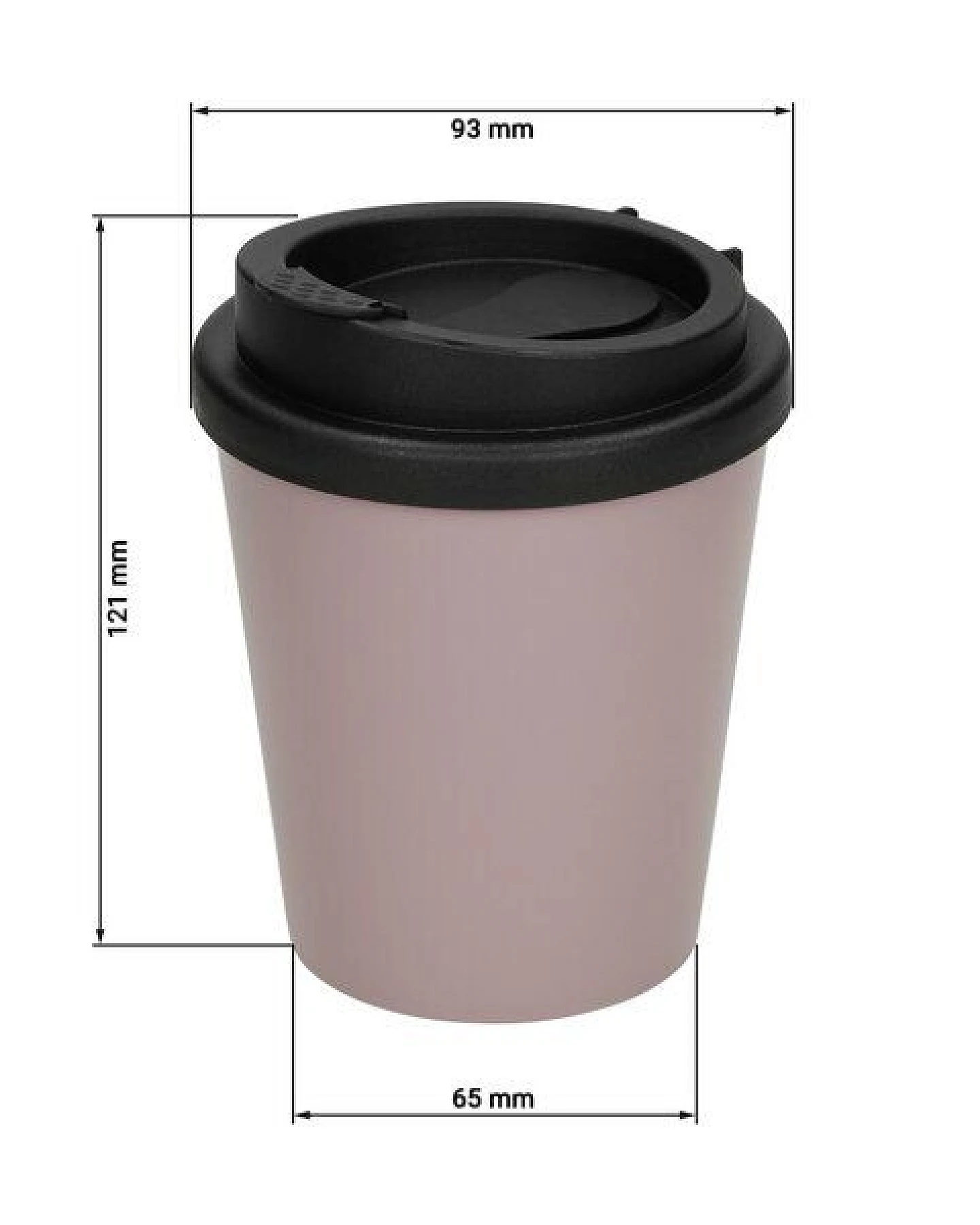 elasto Kaffeebecher to go - PremiumPlus – doppelwandig - 250ml – Ansicht 3