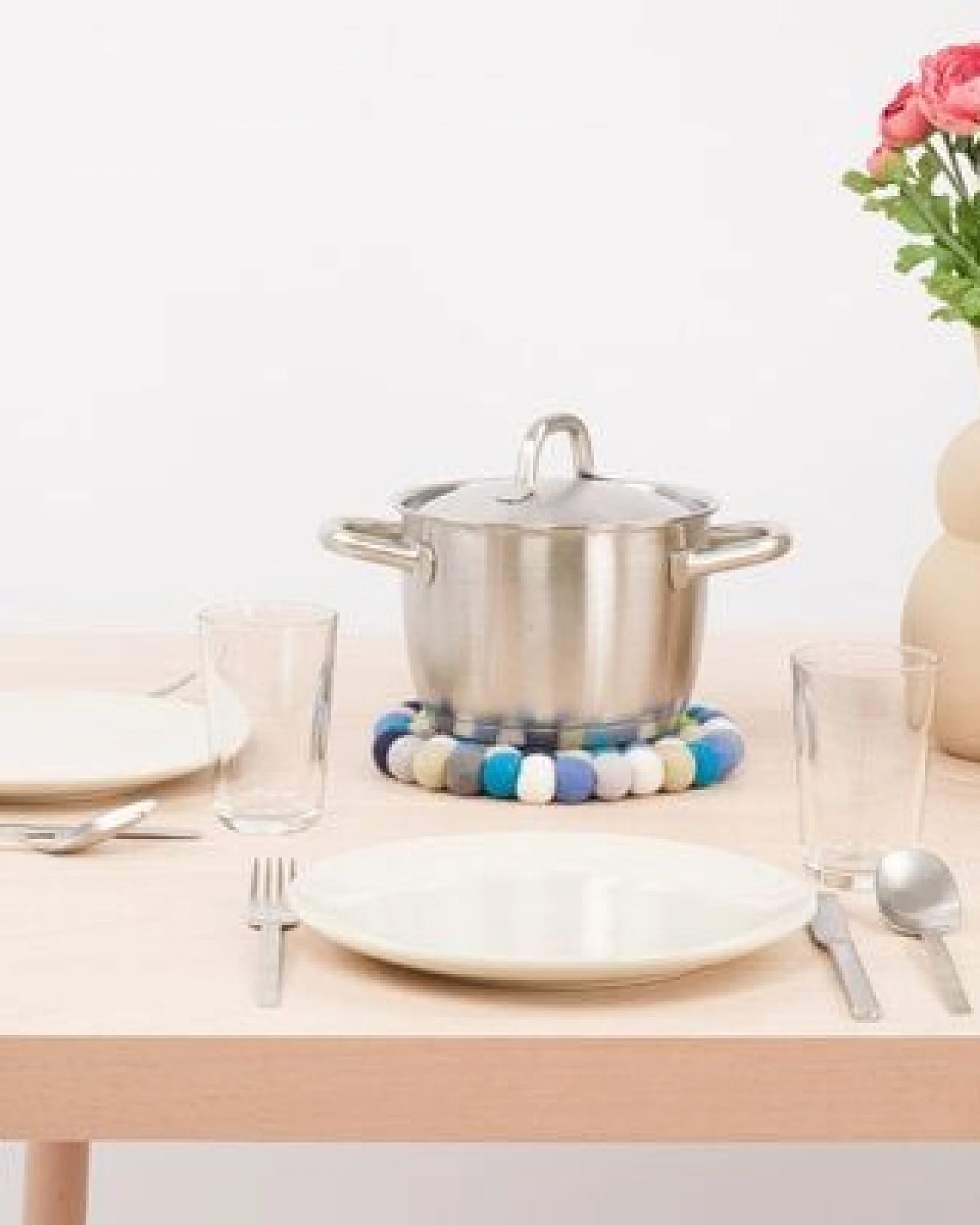 myfelt Filzkugel Topfuntersetzer (⌀ 20 cm) – Ansicht 4