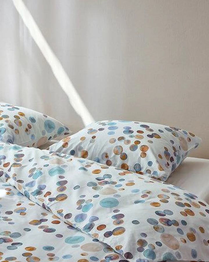 Watercolor Dots Multicolor