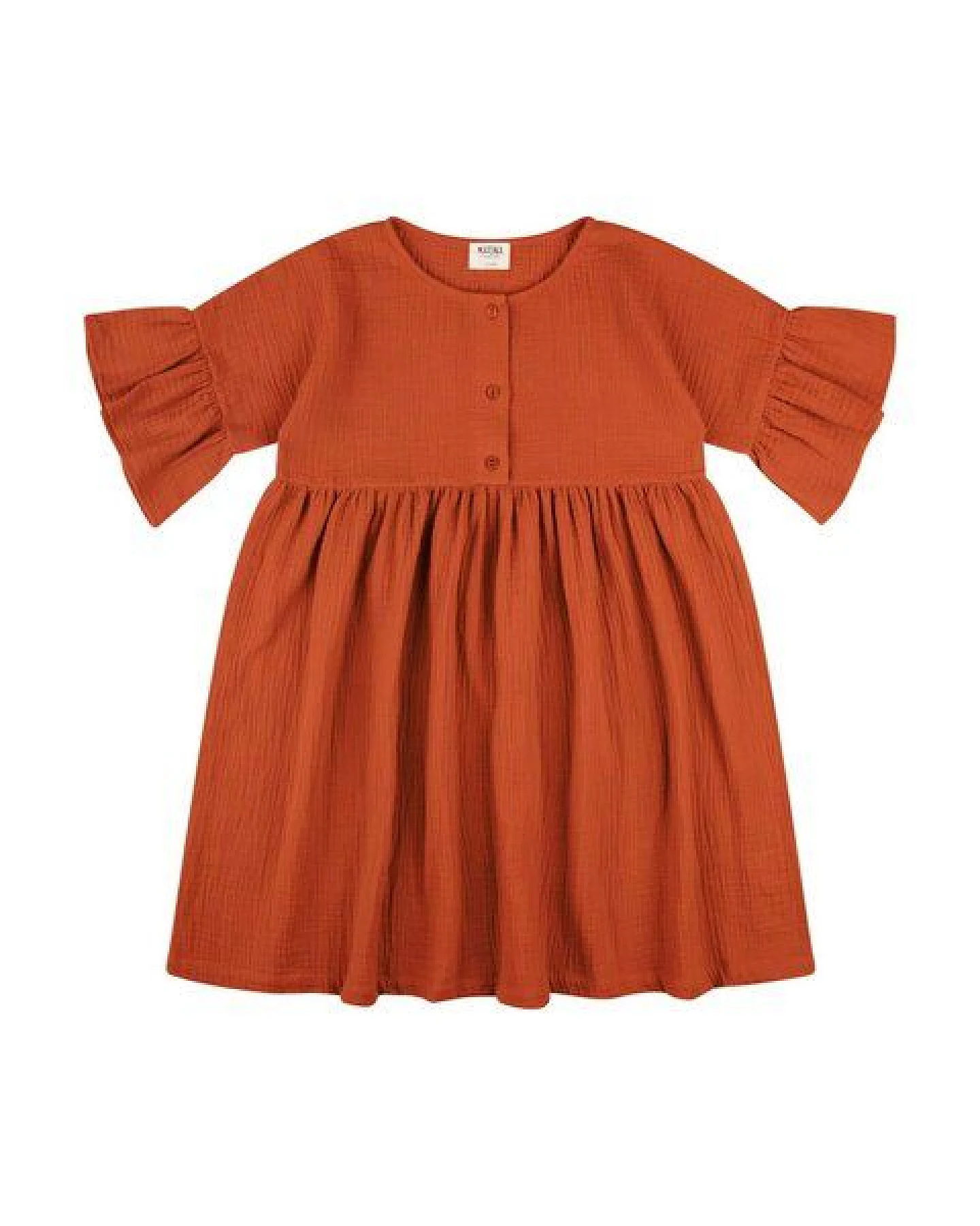 Matona Rüschenkleid aus Musselin für Kinder / Volant Dress – Ansicht 3