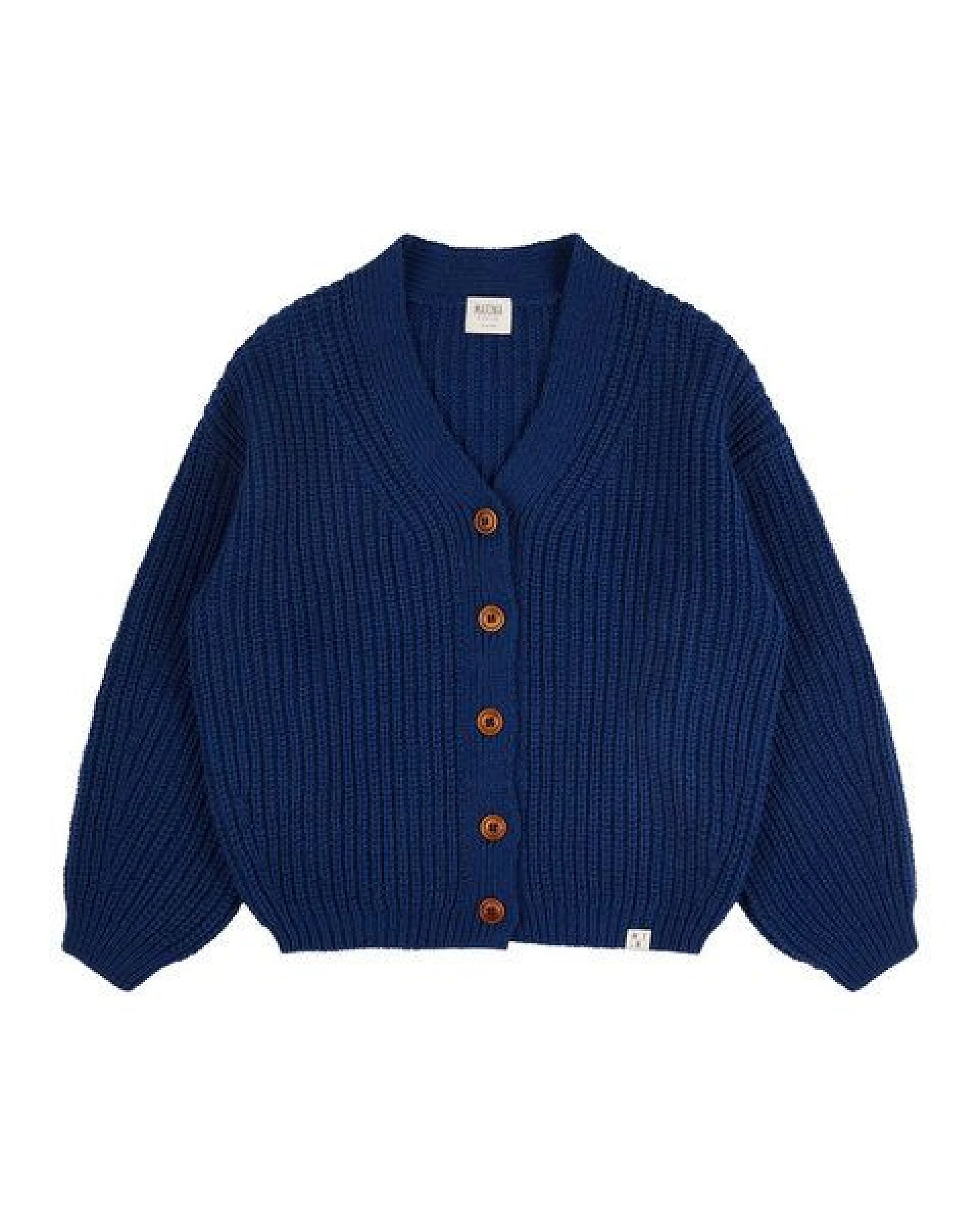 Matona Klassischer Cardigan mit V-Ausschnitt für Kinder / V-Neck Cardigan – Ansicht 4