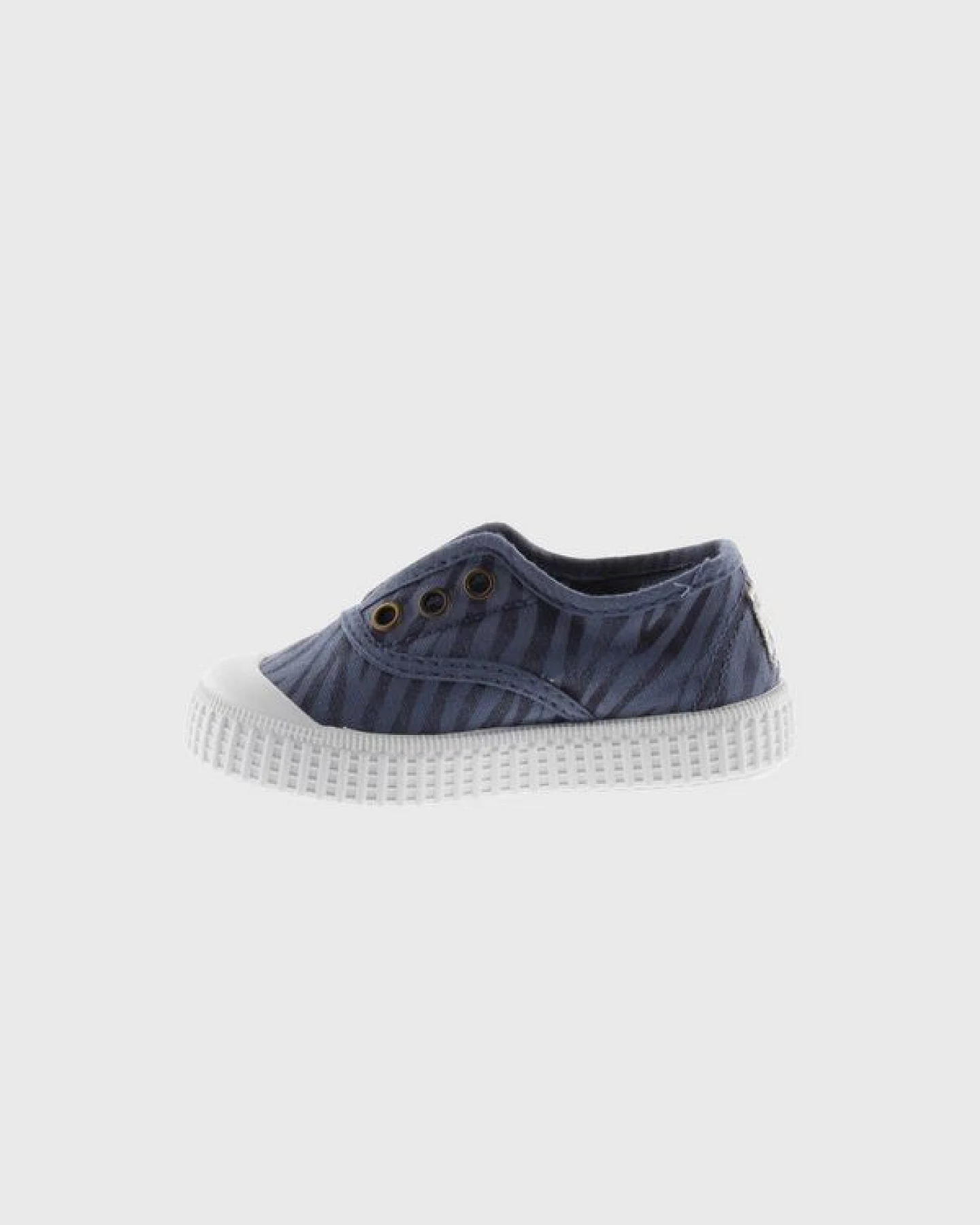 Victoria vegane Kinder-Schlüpfsneaker – Tintada Zebra – Ansicht 3