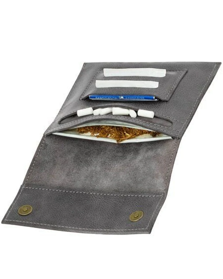 Simaru Leder Tabaktasche Beja – für Drehtabak, Papers und Filter