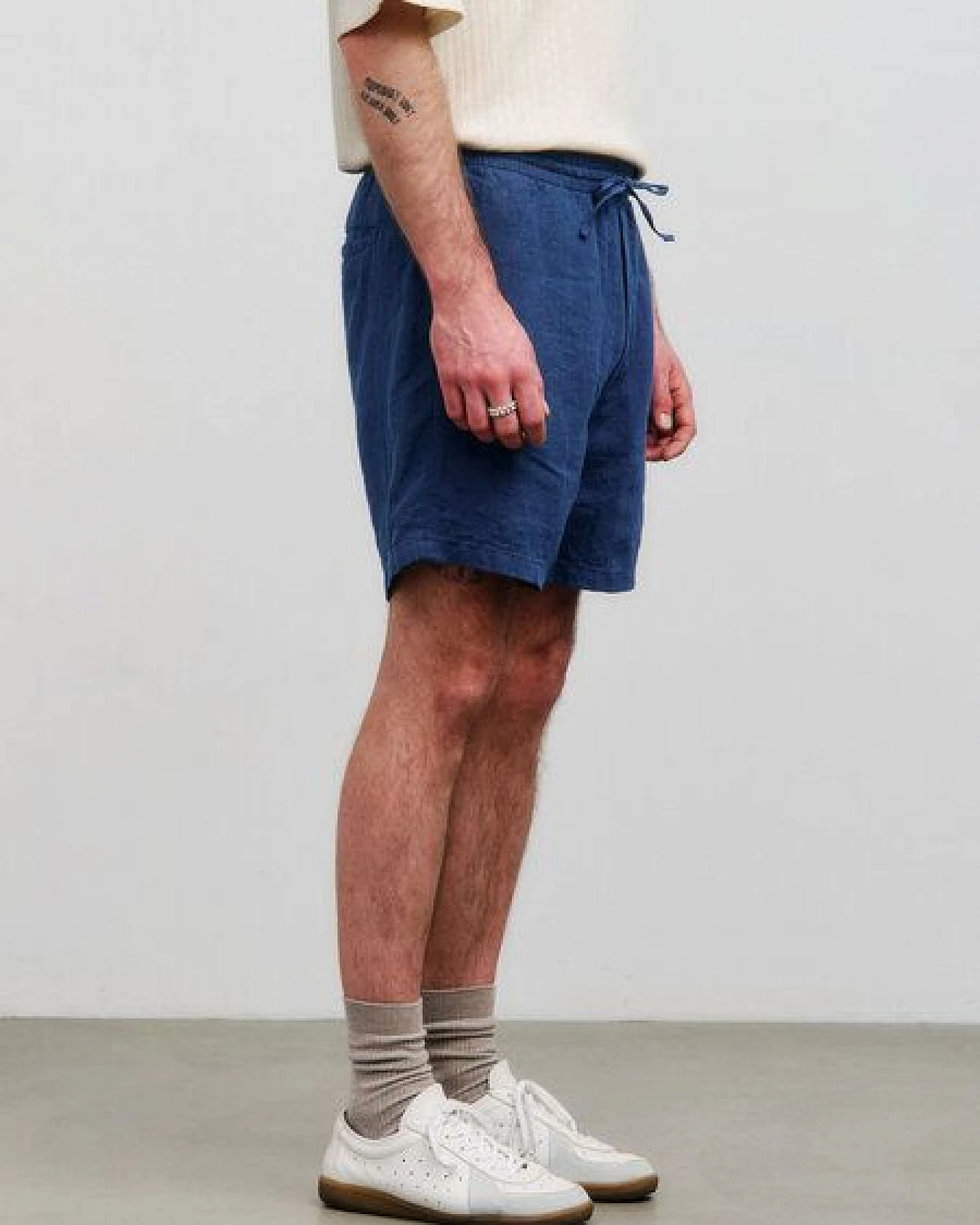 Rotholz Herren Shorts - Relaxed Shorts - aus Bio-Baumwolle – Ansicht 3