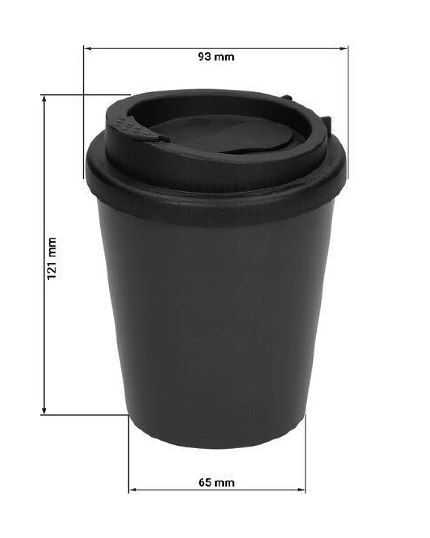 elasto Kaffeebecher to go - PremiumPlus – doppelwandig - 250ml – Ansicht 3