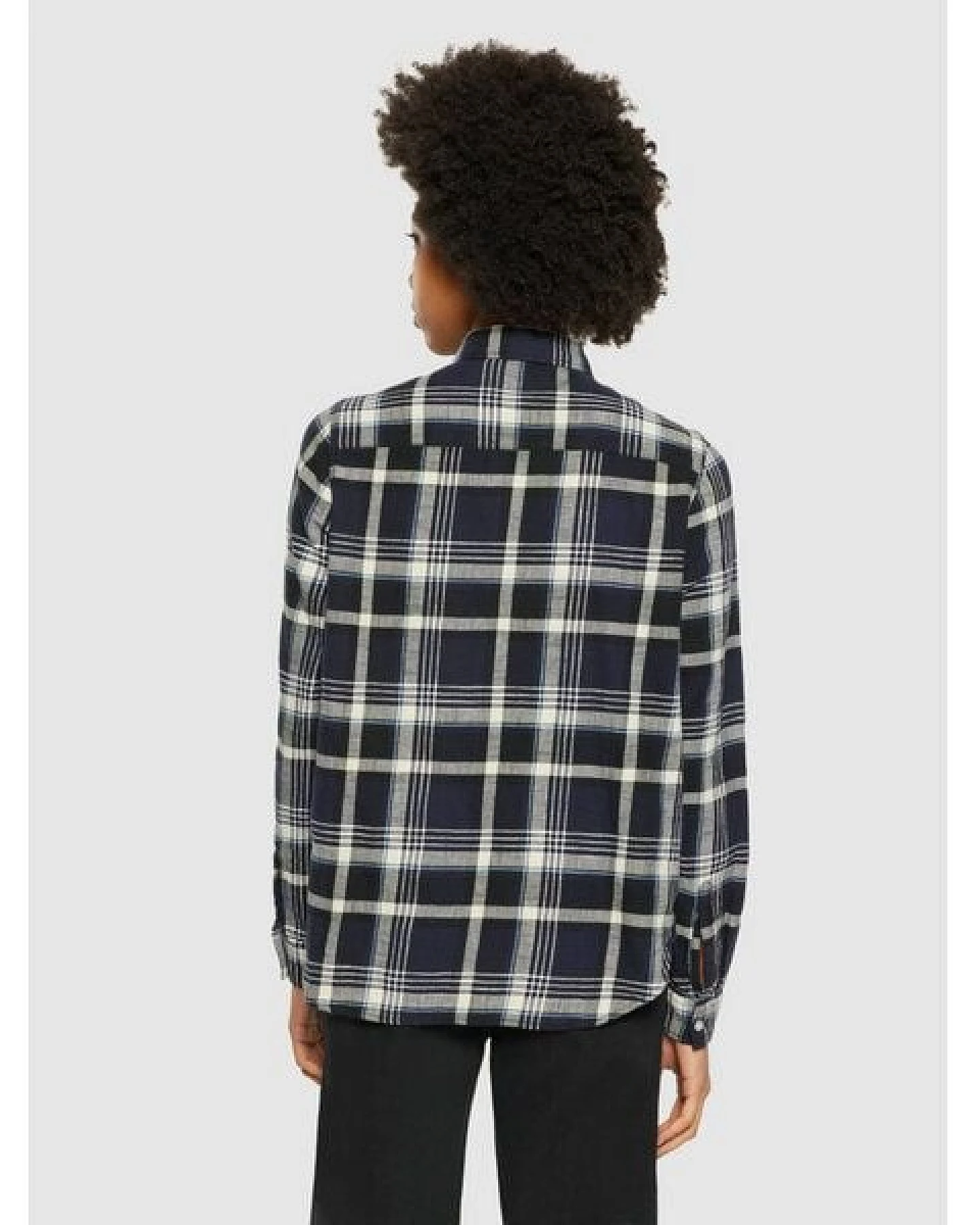 KnowledgeCotton Apparel Karohemd Flannel aus Bio-Baumwolle – Ansicht 4