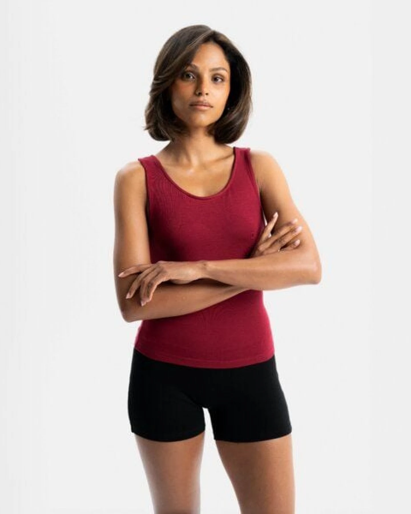 VIDAR Sport Damen Natural Sport Top – Ansicht 2