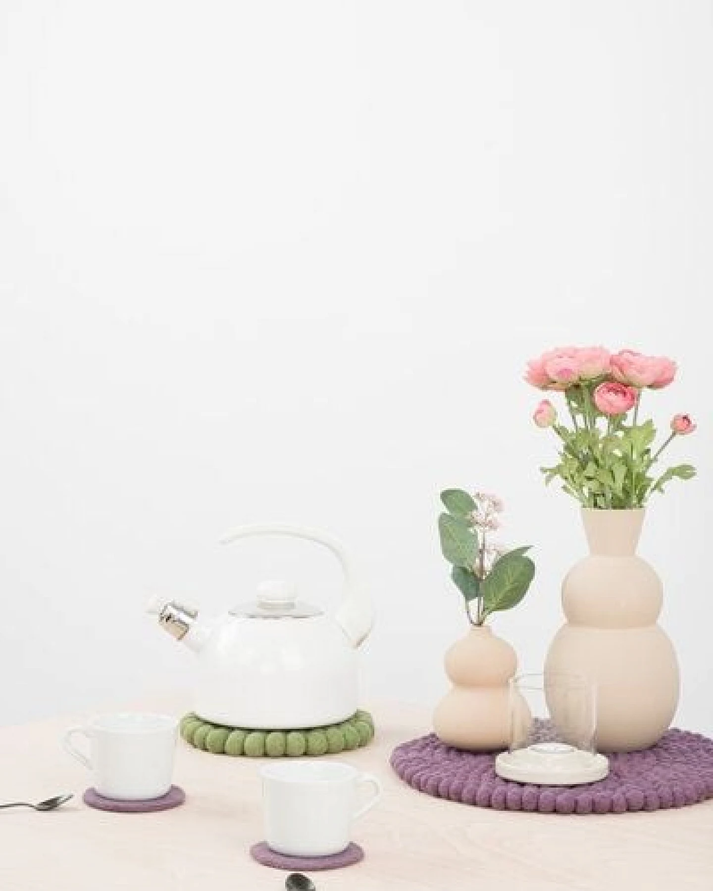 myfelt Filzkugel Topfuntersetzer (⌀ 20 cm) – Ansicht 3