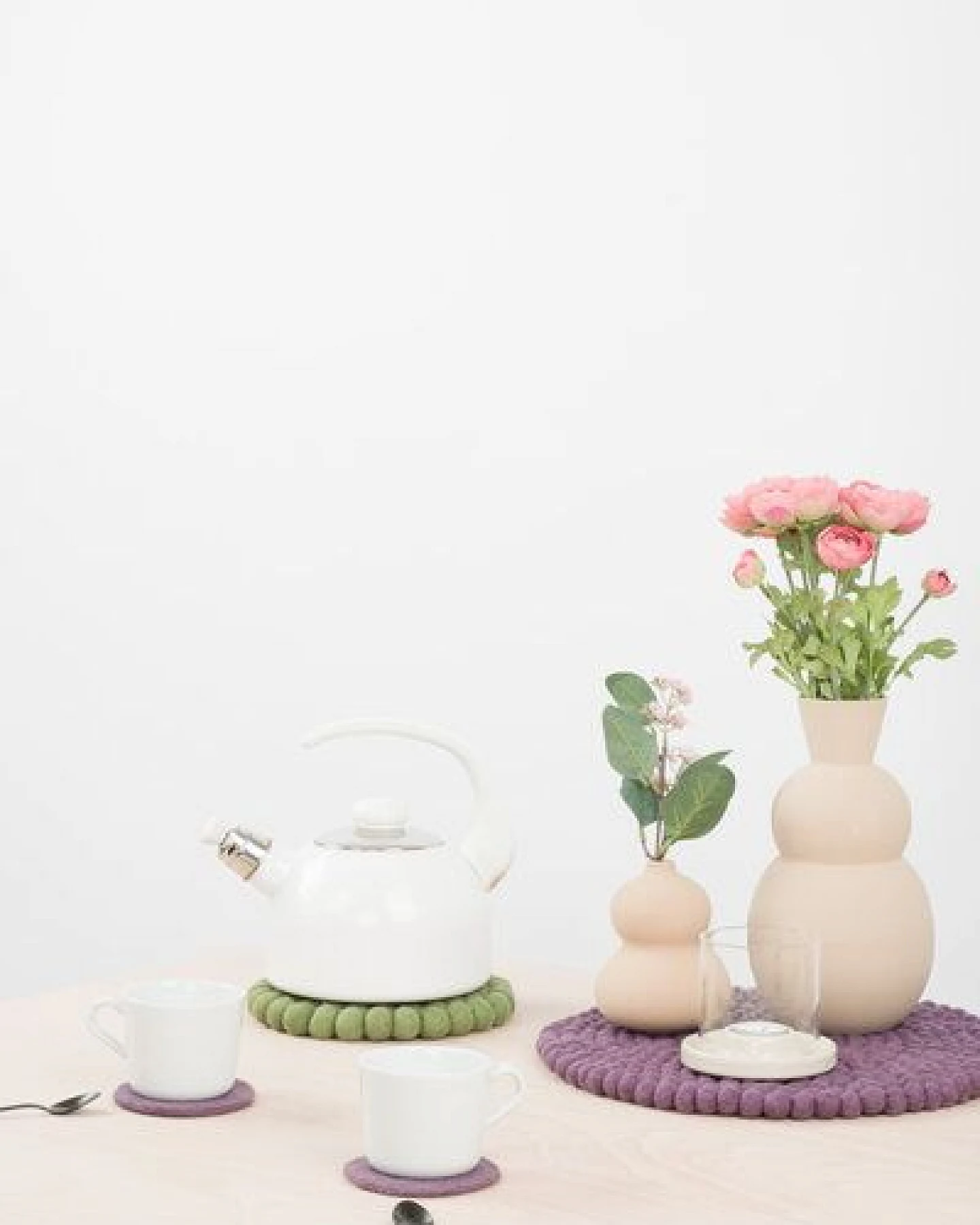 myfelt Filzkugel Topfuntersetzer (⌀ 20 cm) – Ansicht 3