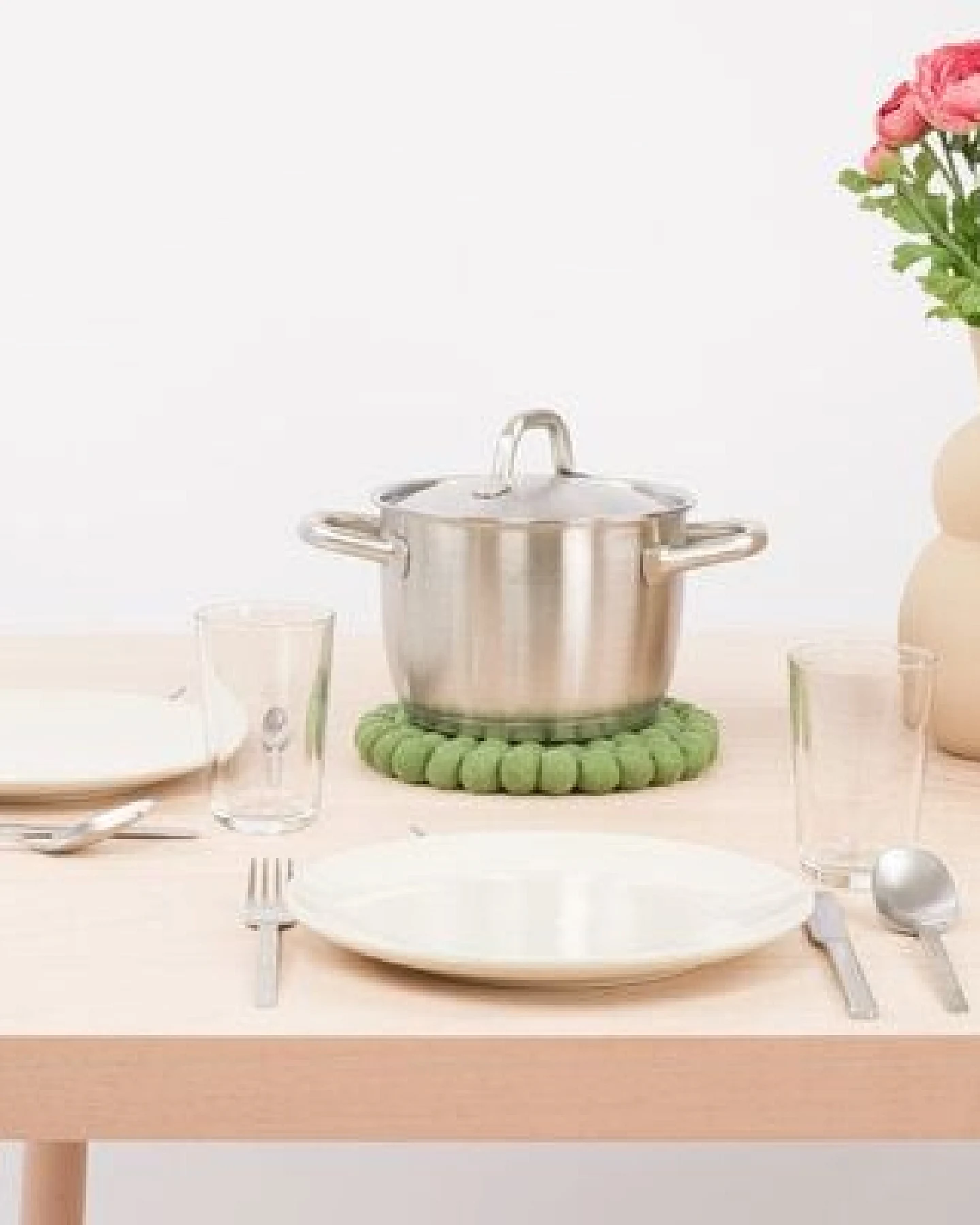 myfelt Filzkugel Topfuntersetzer (⌀ 20 cm) – Ansicht 4