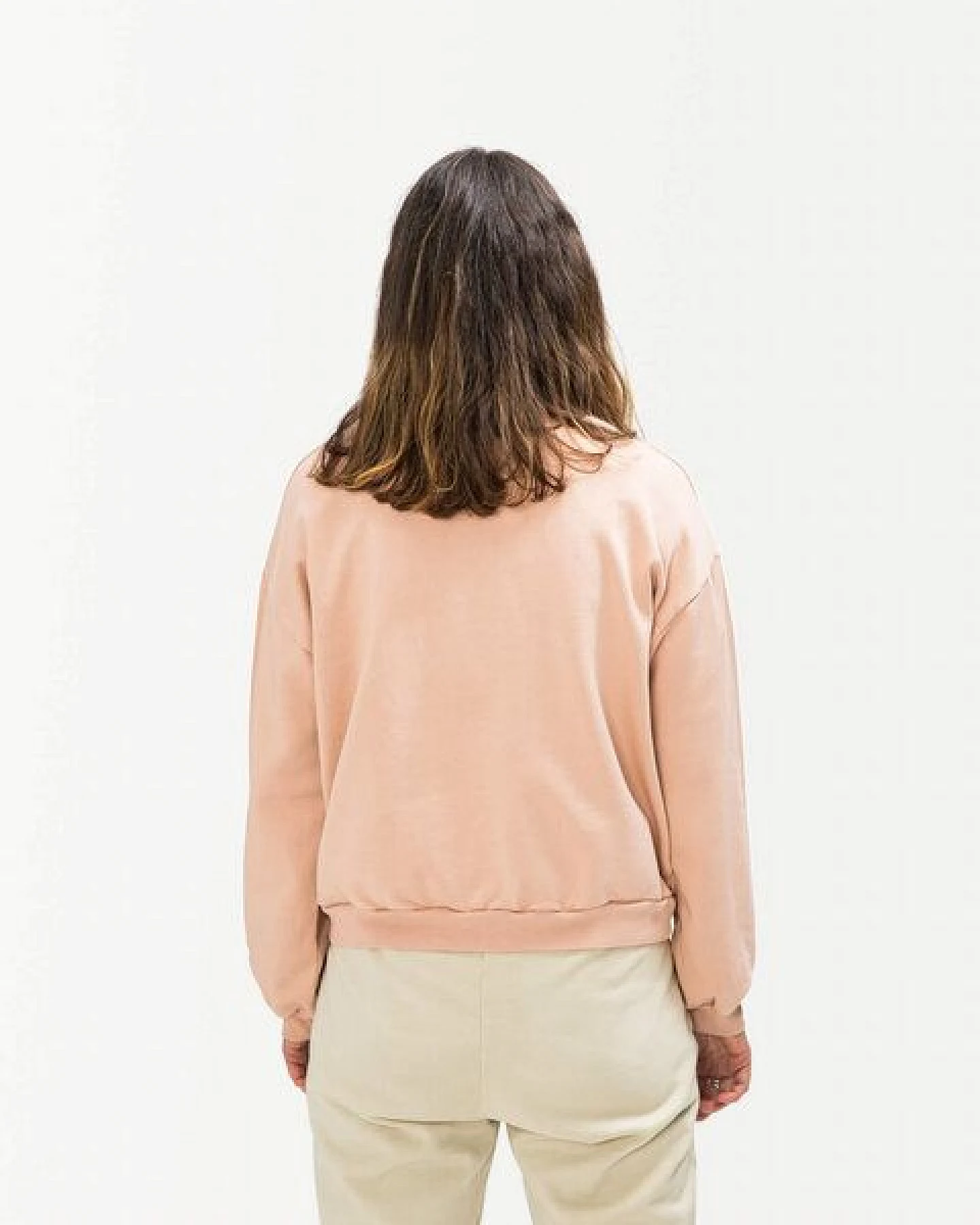 Matona Zeitloses Sweatshirt für Frauen aus Bio-Baumwolle / Light Sweatshirt – Ansicht 2