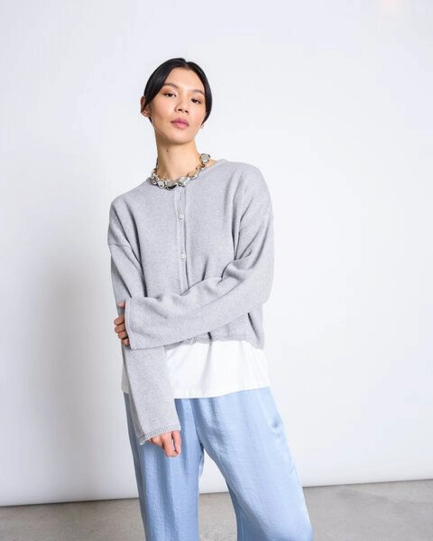 JAN N JUNE Strickjacke ASAS GOTS – Ansicht 2