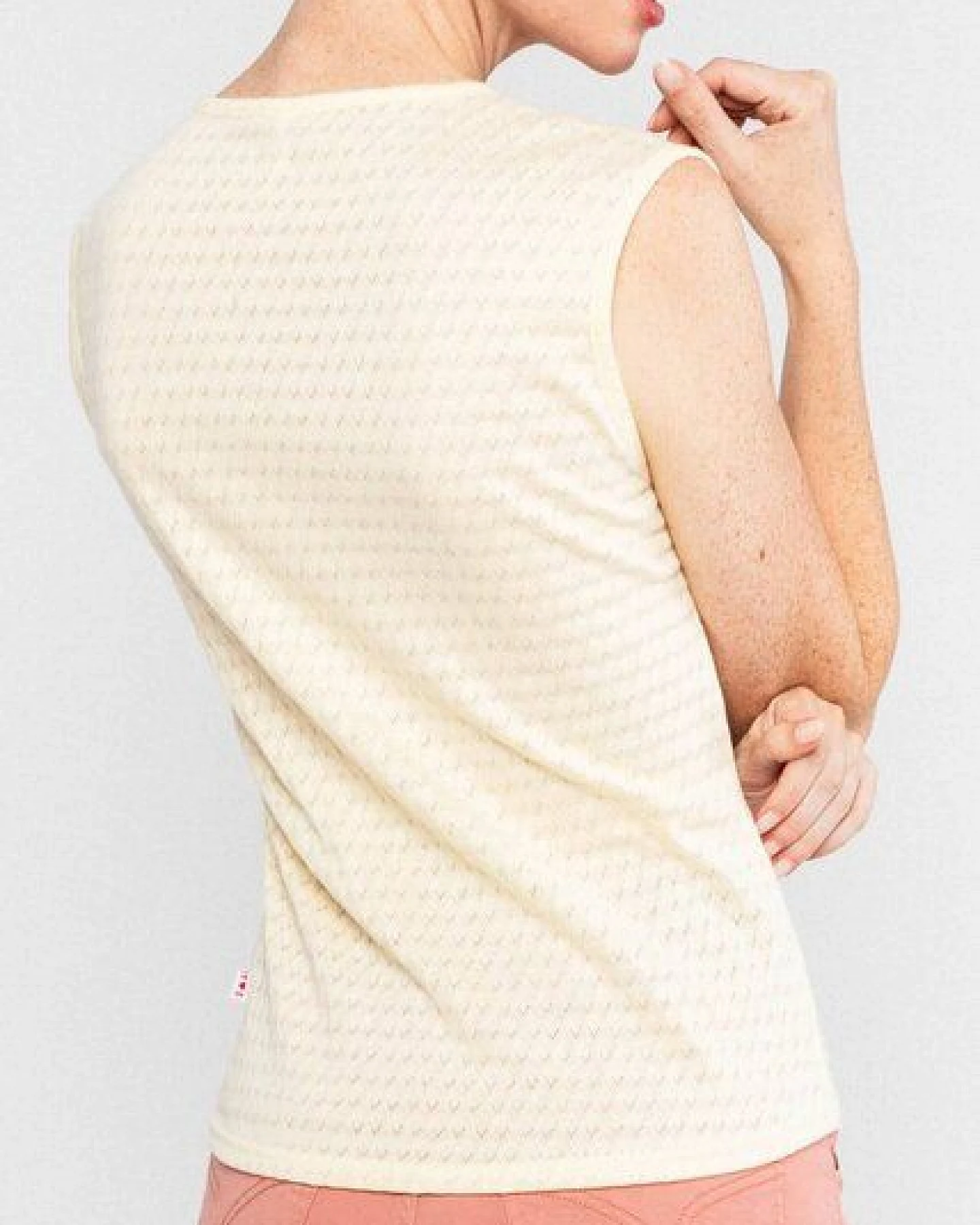 Blutsgeschwister "Filigree Frontluke" Top aus Biobaumwolle – Ansicht 2