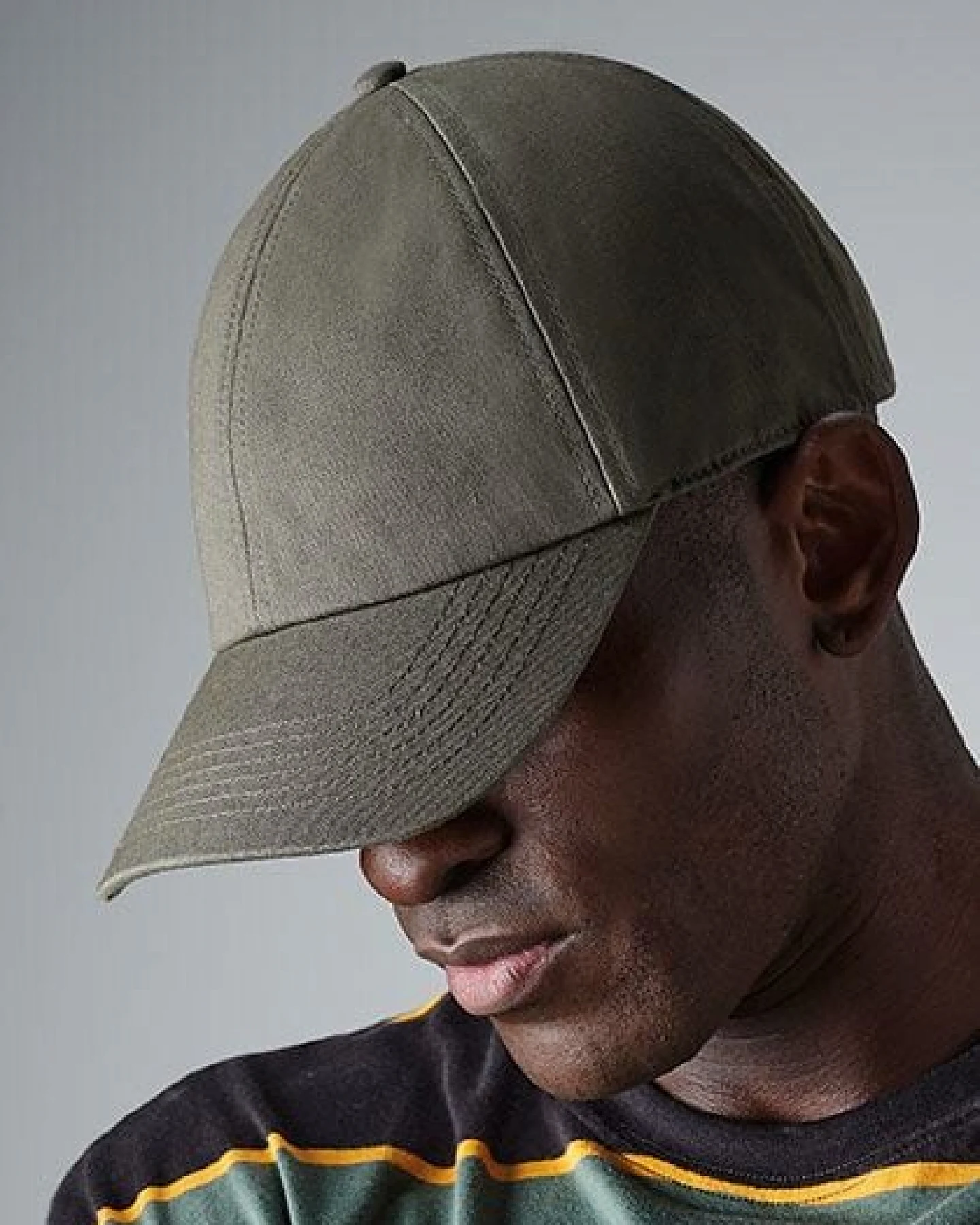 Beechfield Organic Cap mit Metallverschluss aus Bio - Baumwolle – Ansicht 2