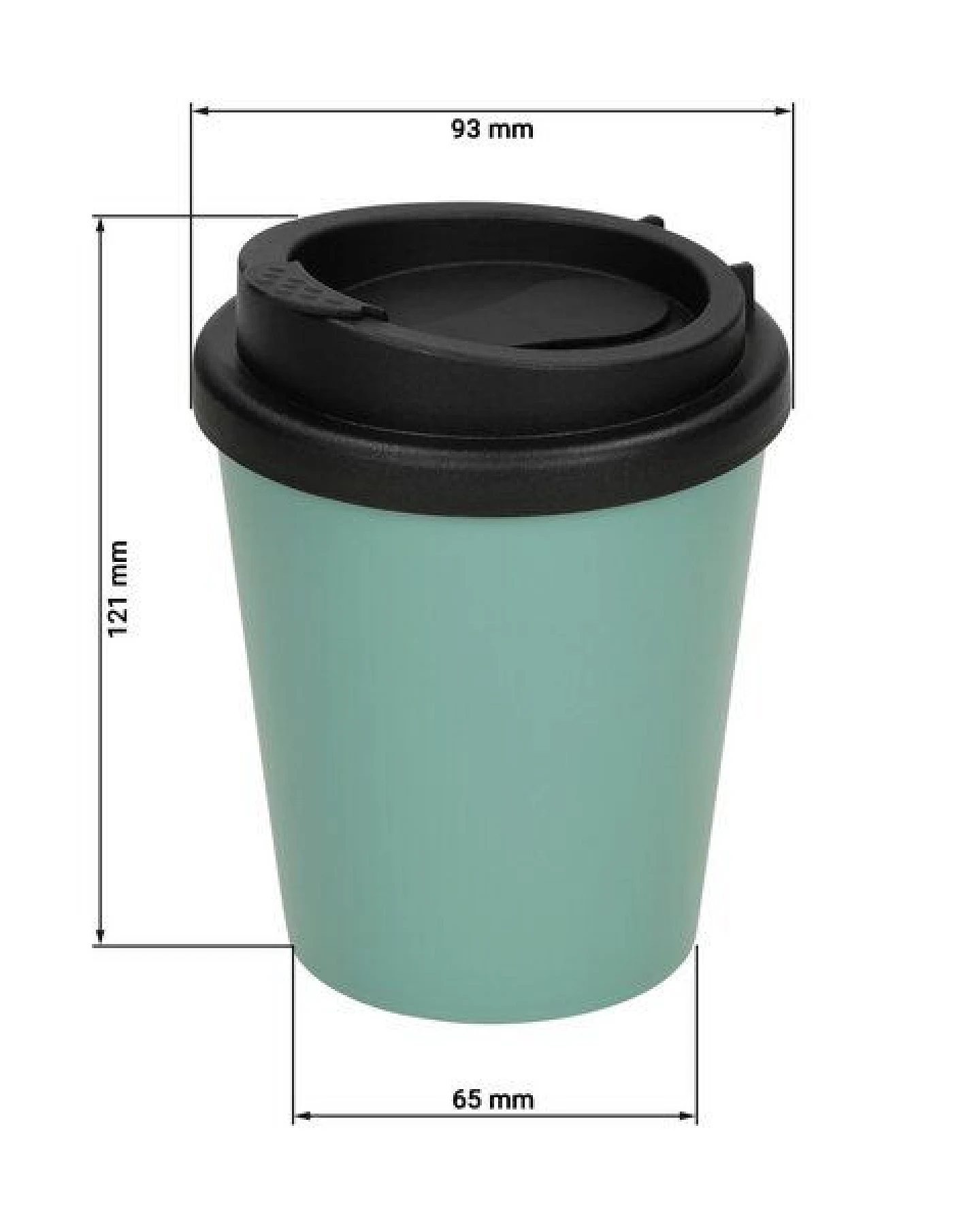 elasto Kaffeebecher to go - PremiumPlus – doppelwandig - 250ml – Ansicht 3