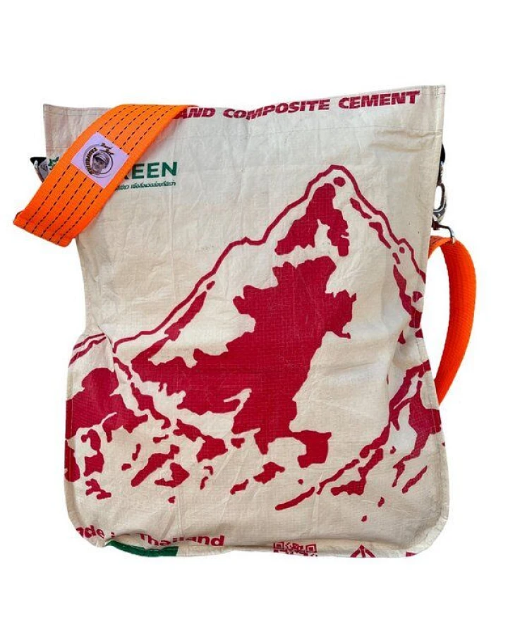 Beadbags Shopperbag TJ77 recycelter Zementsack mit Tampenjangurt