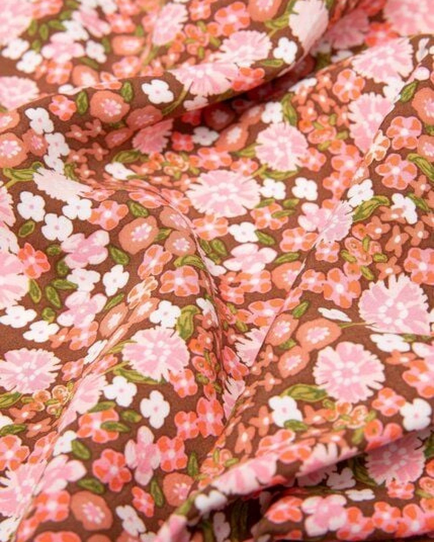 Blutsgeschwister Gemustertes Kleid aus EcoVero "Parasolita" – Ansicht 3