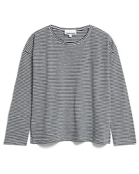 Produktseite: ARMEDANGELS - Women's Xianaa Lovely Stripes - Longsleeve Gr XS grau