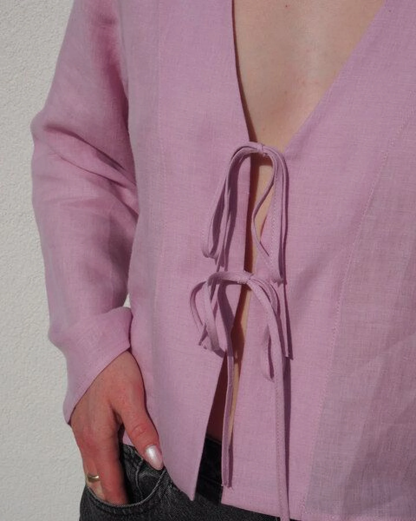 JAN N JUNE LEINEN BLUSE SKAGEN – Ansicht 2