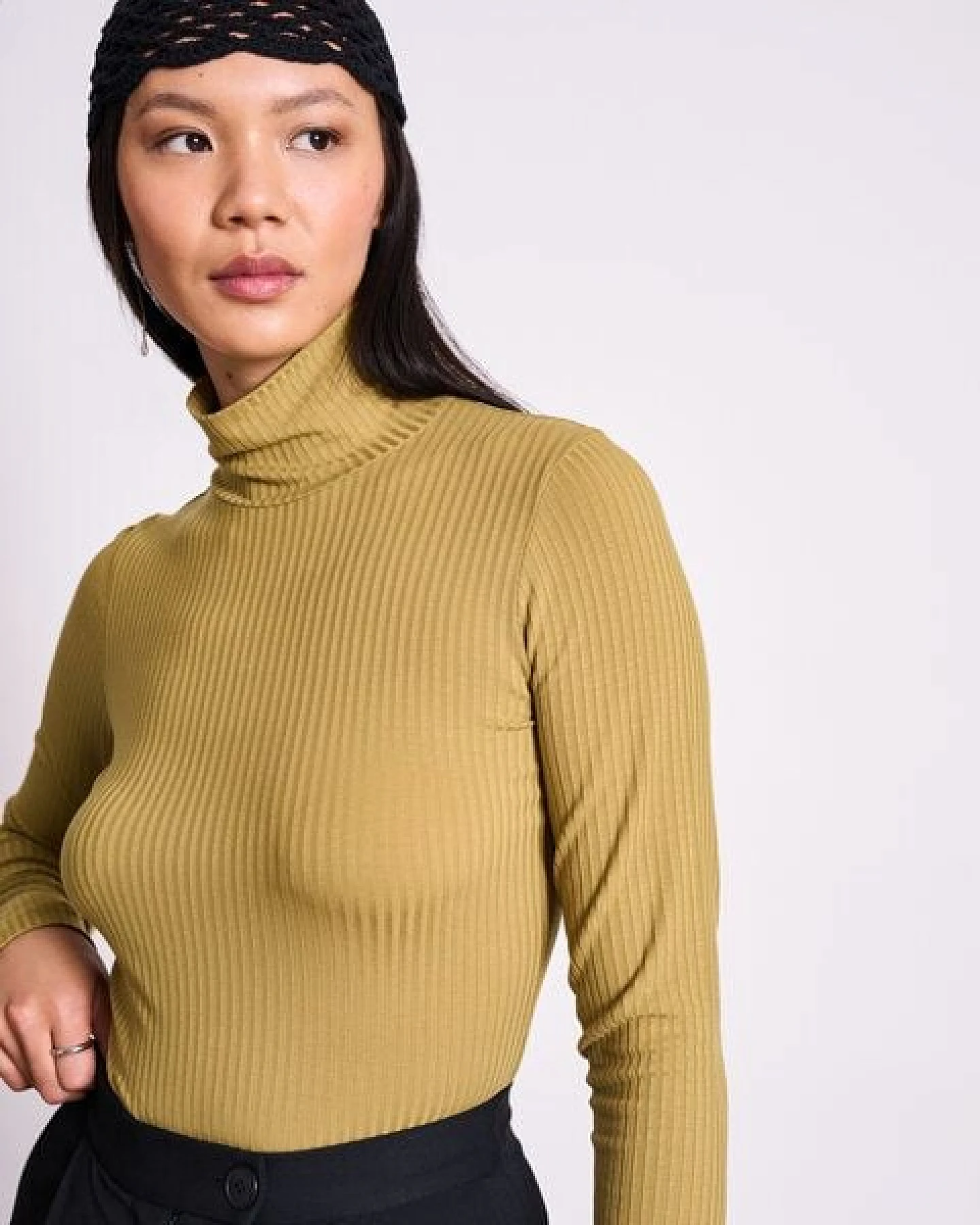 JAN N JUNE Rollkragenshirt MIO aus Lyocell – Ansicht 3