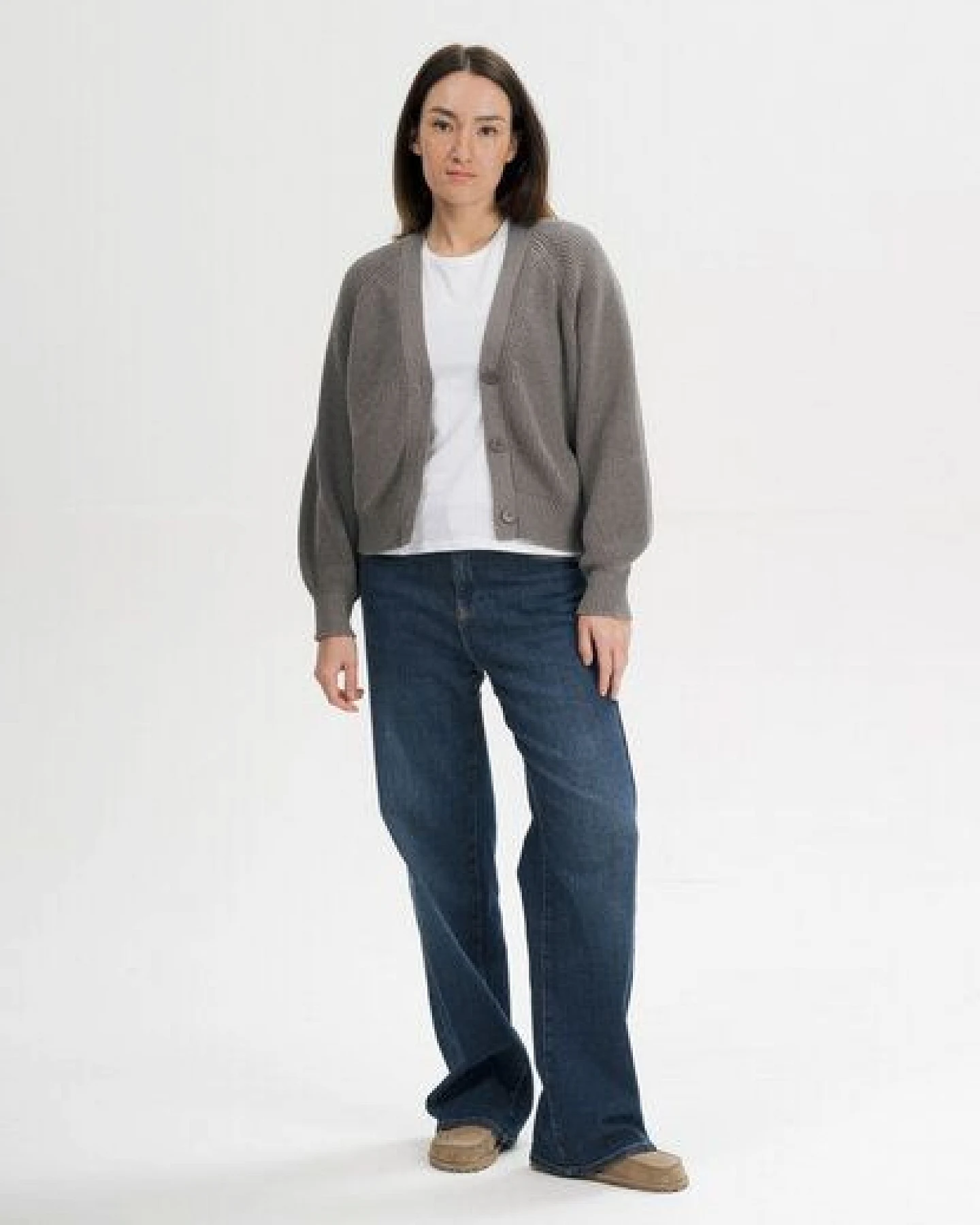 Rippstrick Cardigan Style BHUMA – Ansicht 4