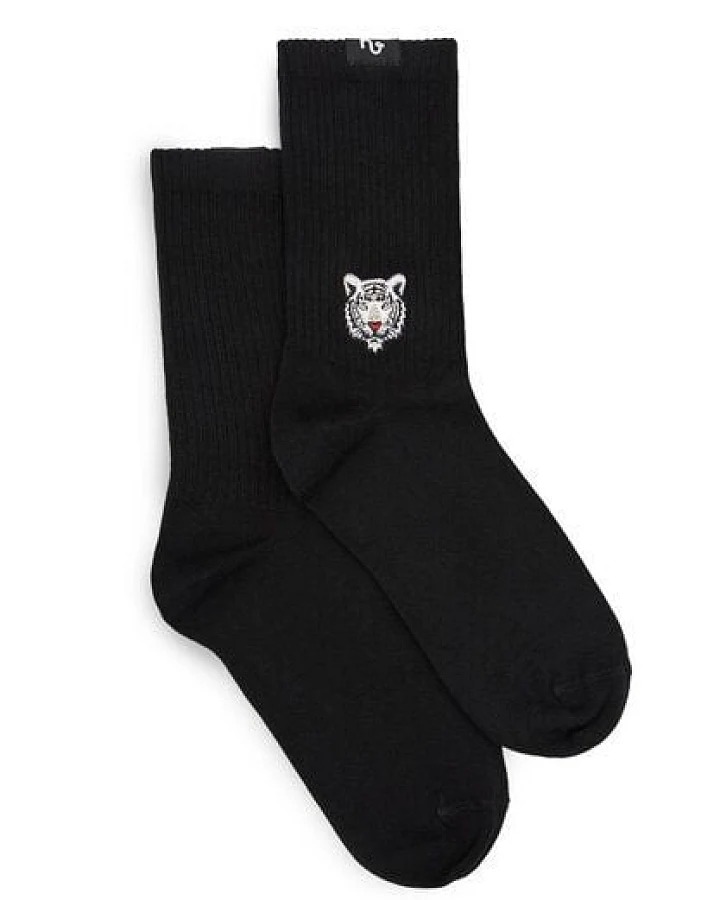 Natural Vibes Tiger Socken Bio GOTS |Bunte Socken |Herren Damen Socken |