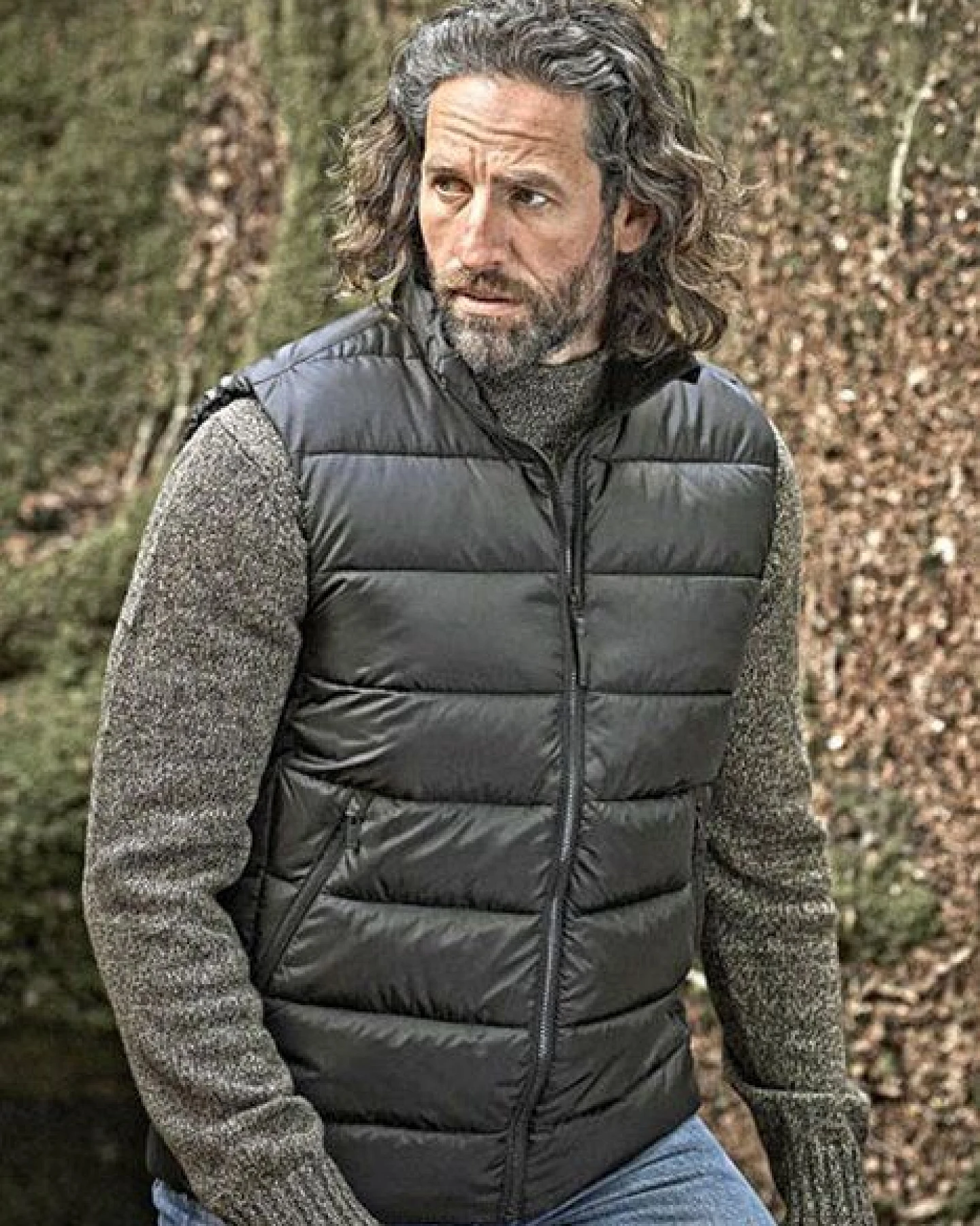 TeeJays Recycelte Steppweste Weste Bodywarmer teilweise bis Gr.5XL – Ansicht 2