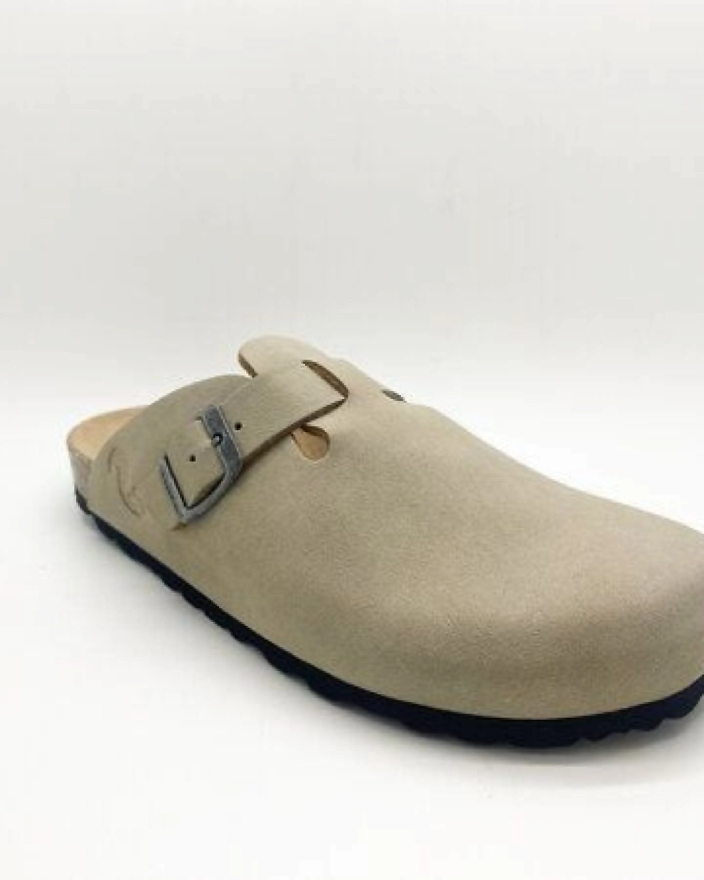 Vegane thies ® Eco Bio Clogs aus rec. PET mit Kork-Tieffussbett – Ansicht 2