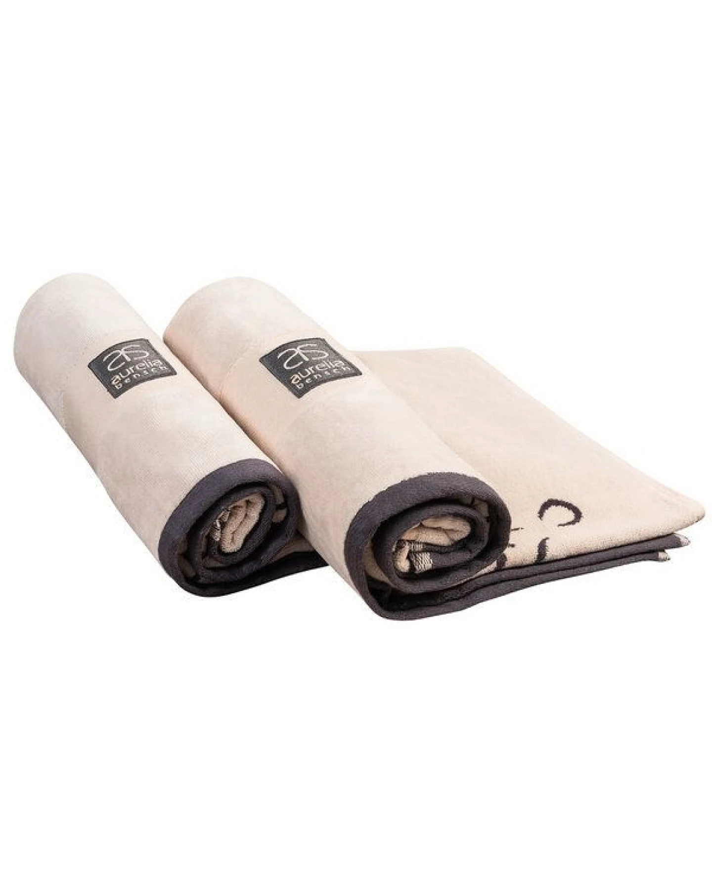 aurelia bensch Saunahandtuch, Strand- Beachtowel (2er Set), Bio-Baumwolle, Badetuch, Wellnes-Towels, Blanket GOTS – Ansicht 2