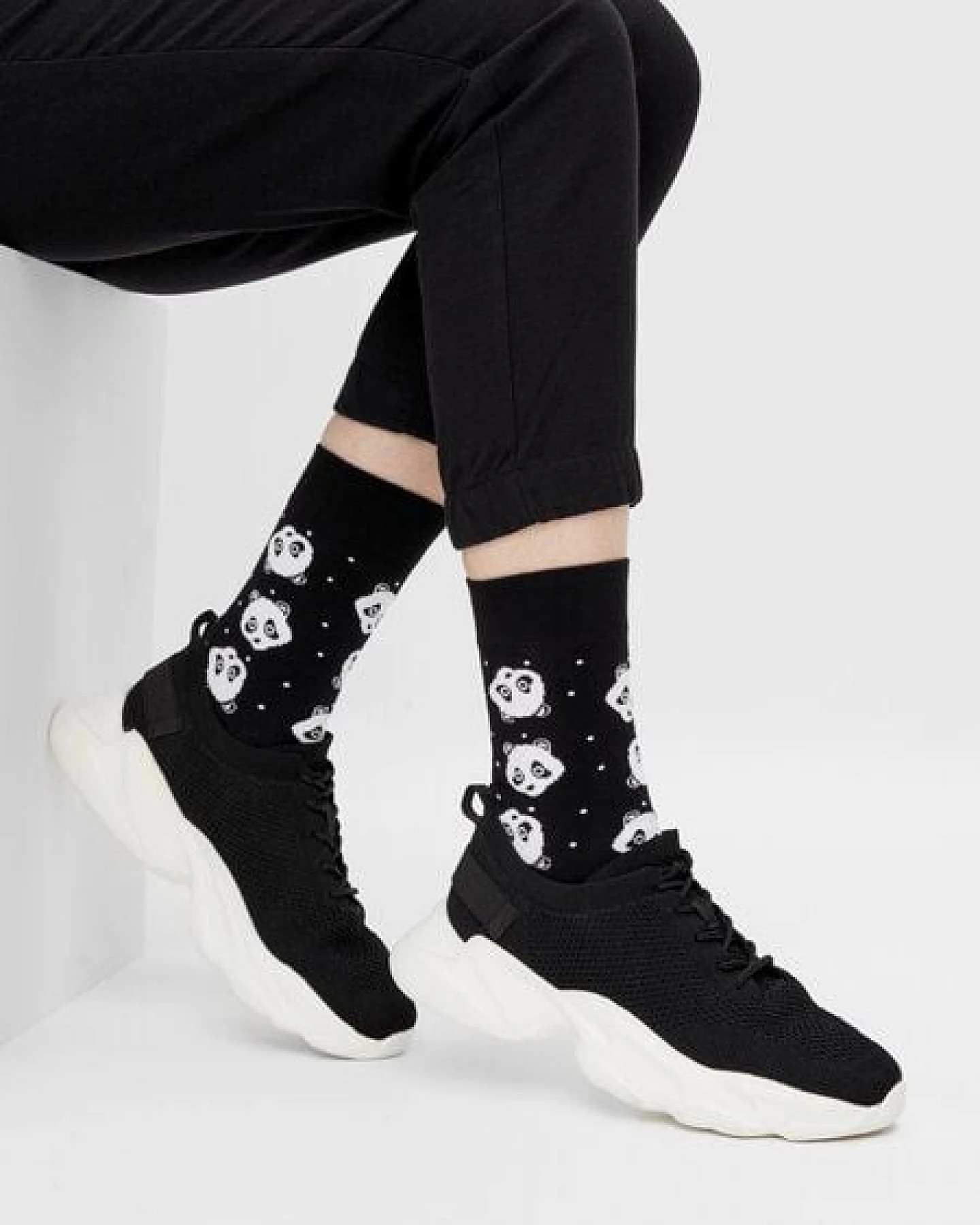 Natural Vibes Panda Socken – Ansicht 2