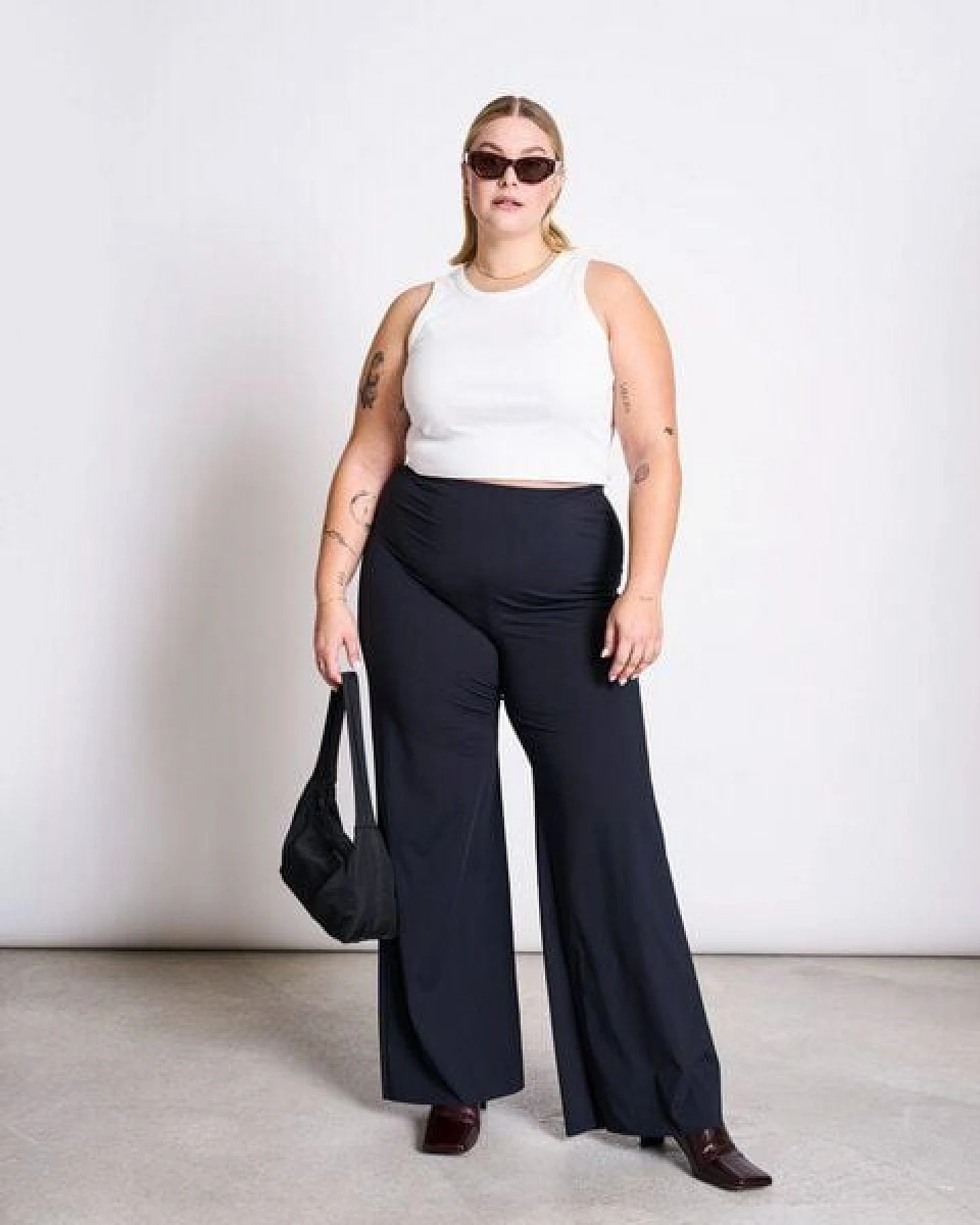 JAN N JUNE Hose MARLENE aus recyceltem Material – Ansicht 4