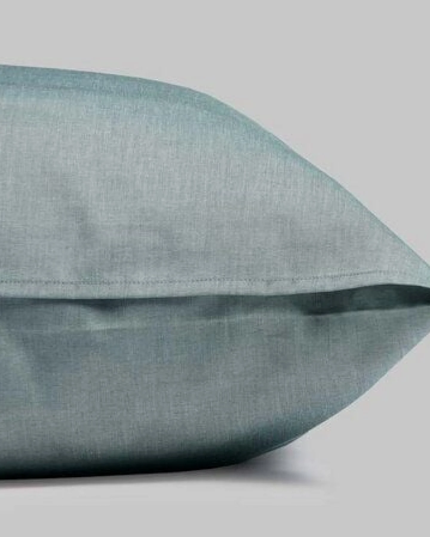 Kissenbezug Chambray "Yumeko" aus Baumwolle TENCEL – Ansicht 3