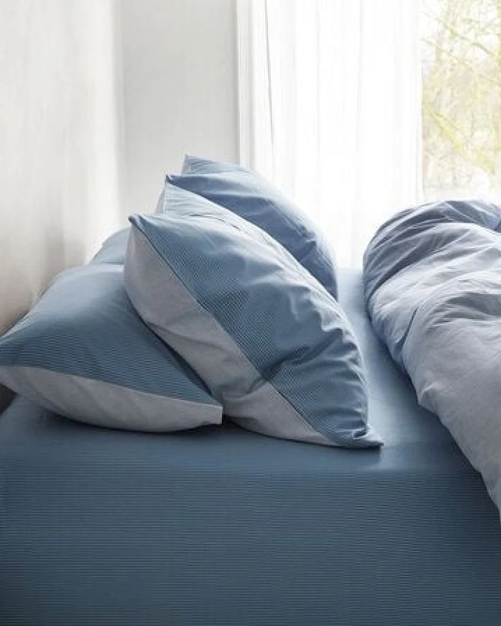 Blue Stripe/Blue Chambray