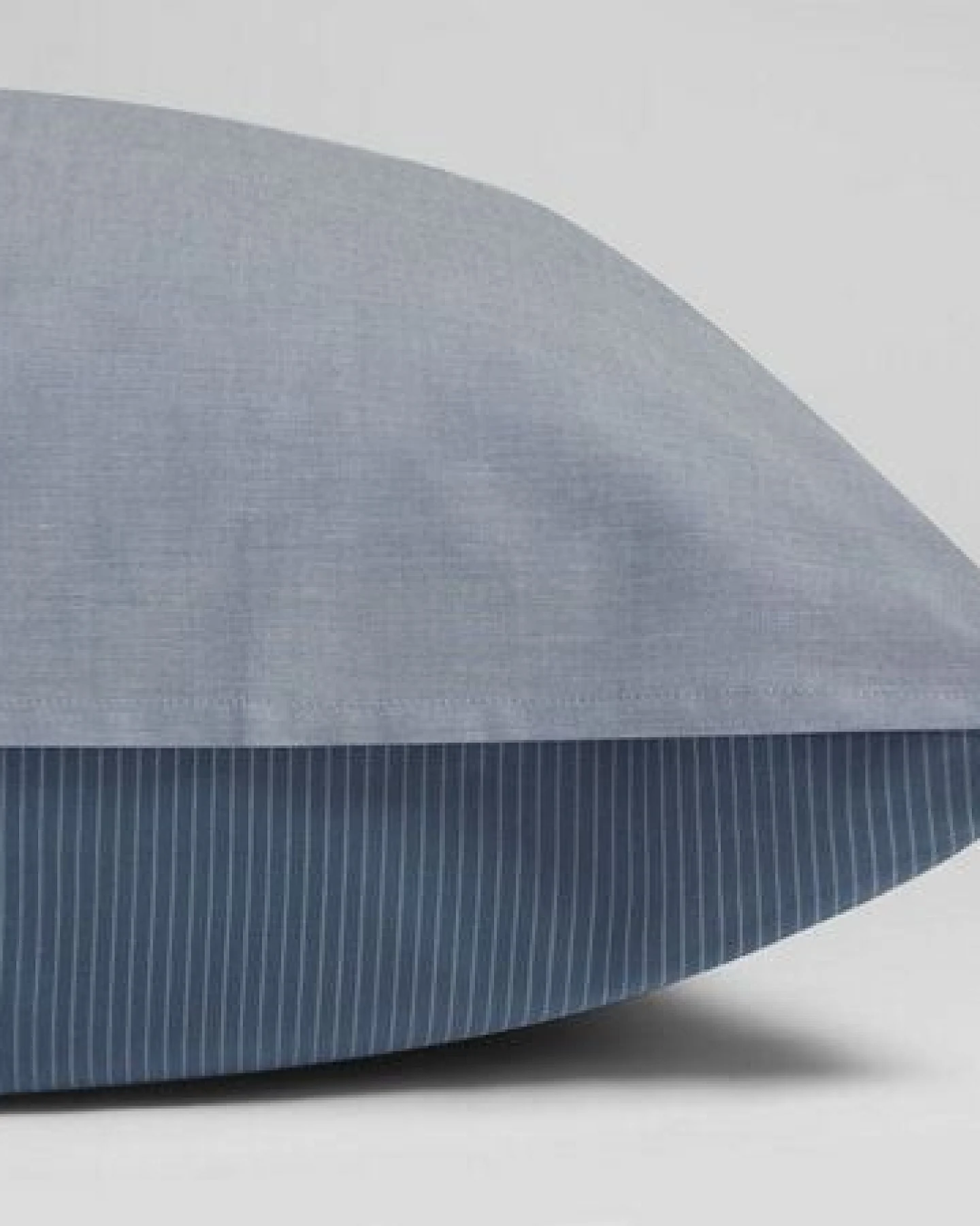 Kissenbezug Chambray "Yumeko" aus Baumwolle TENCEL – Ansicht 3