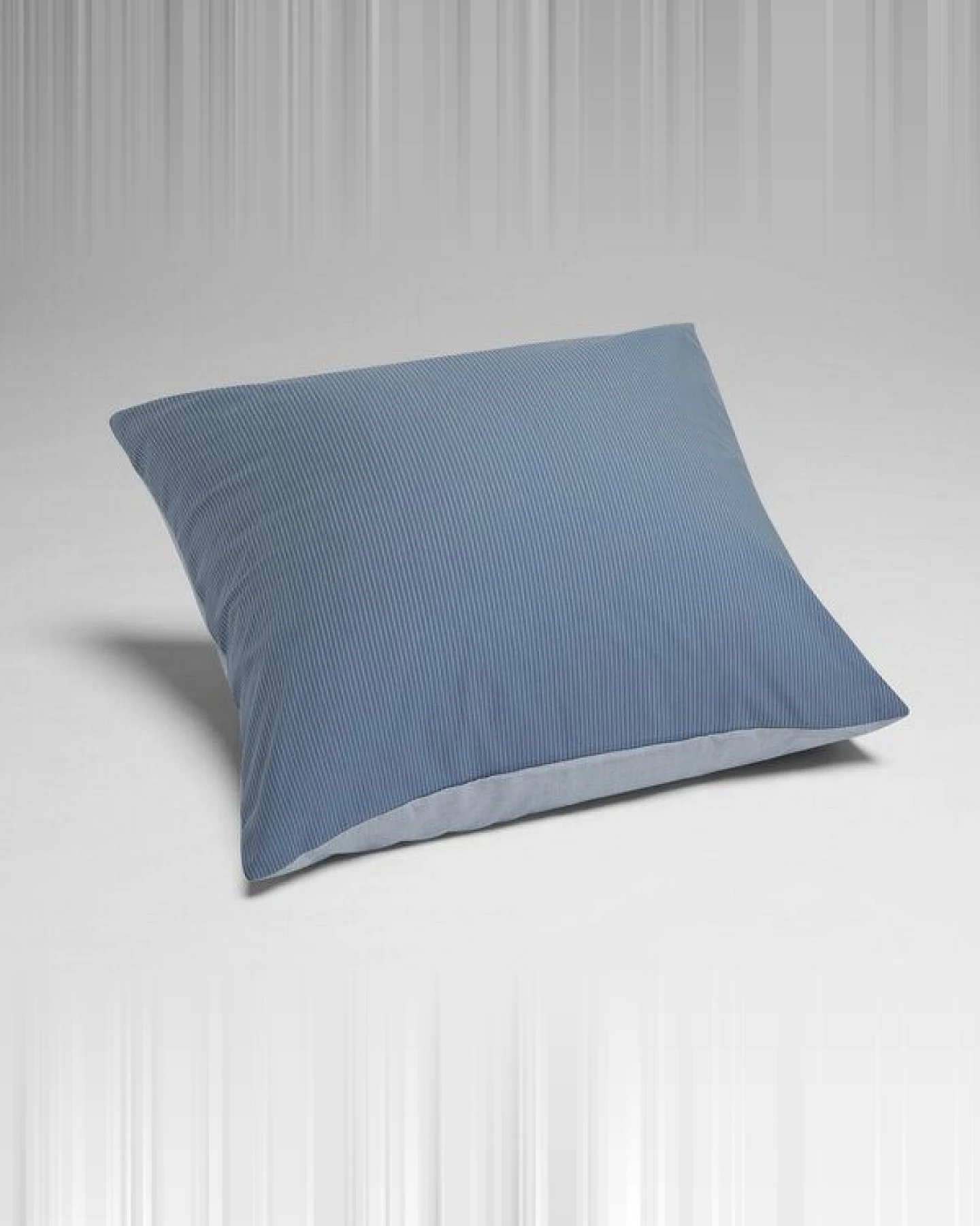 Kissenbezug Chambray "Yumeko" aus Baumwolle TENCEL – Ansicht 2
