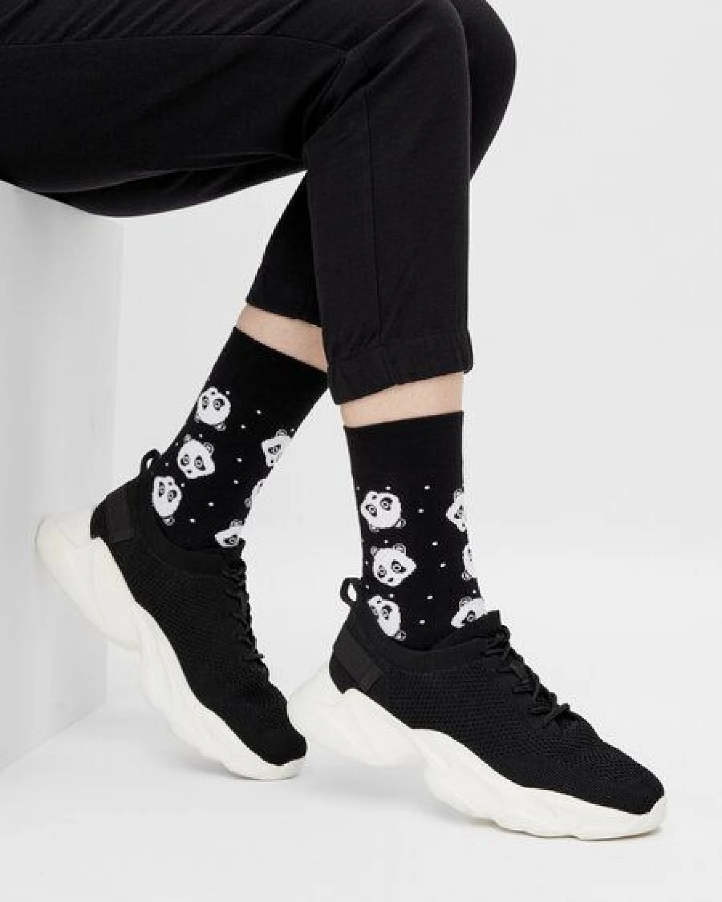 Natural Vibes Panda Socken – Ansicht 2