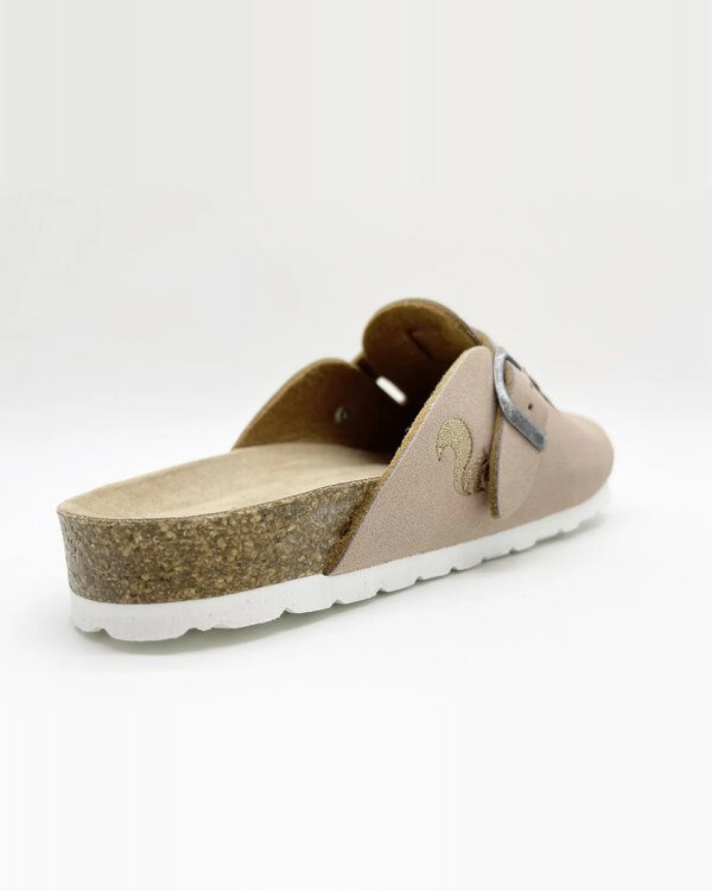 Vegane thies ® Eco Bio Clogs aus rec. PET mit Kork-Tieffussbett – Ansicht 3