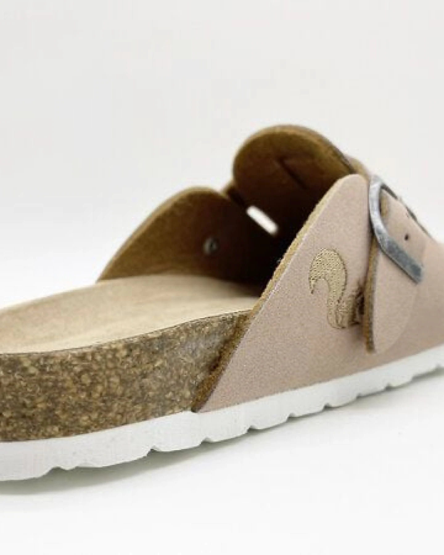 Vegane thies ® Eco Bio Clogs aus rec. PET mit Kork-Tieffussbett – Ansicht 3