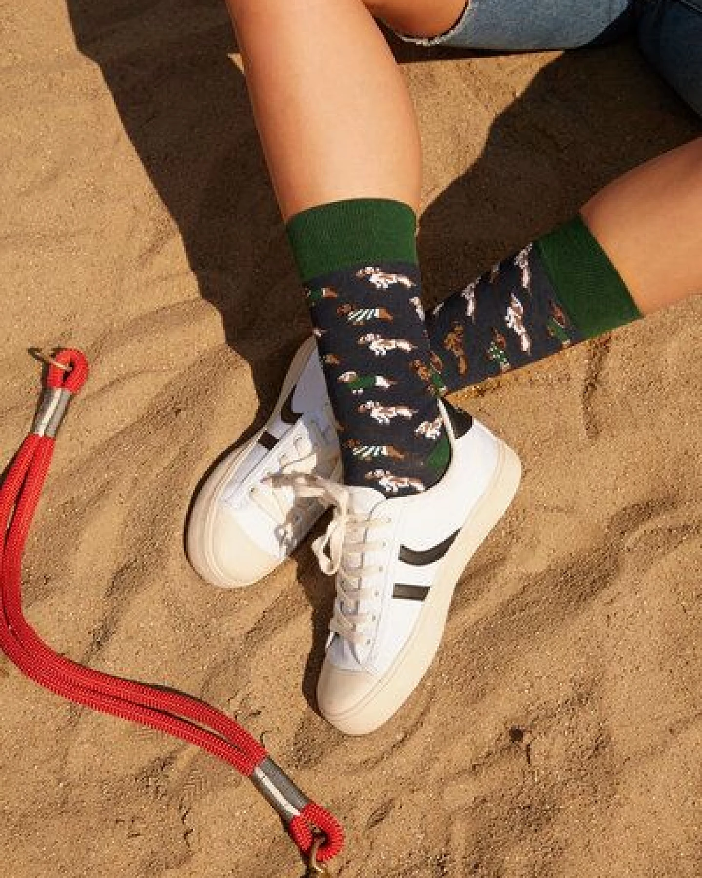 Natural Vibes Hunde Socken Bio GOTS |Bunte Socken |Herren Damen Socken | – Ansicht 2