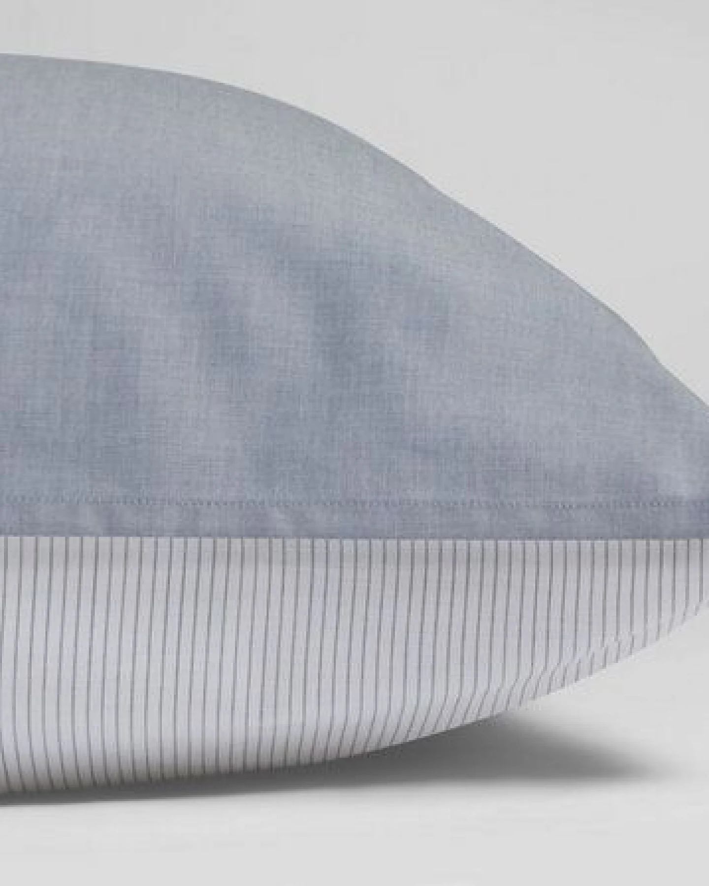 Kissenbezug Chambray "Yumeko" aus Baumwolle TENCEL – Ansicht 2