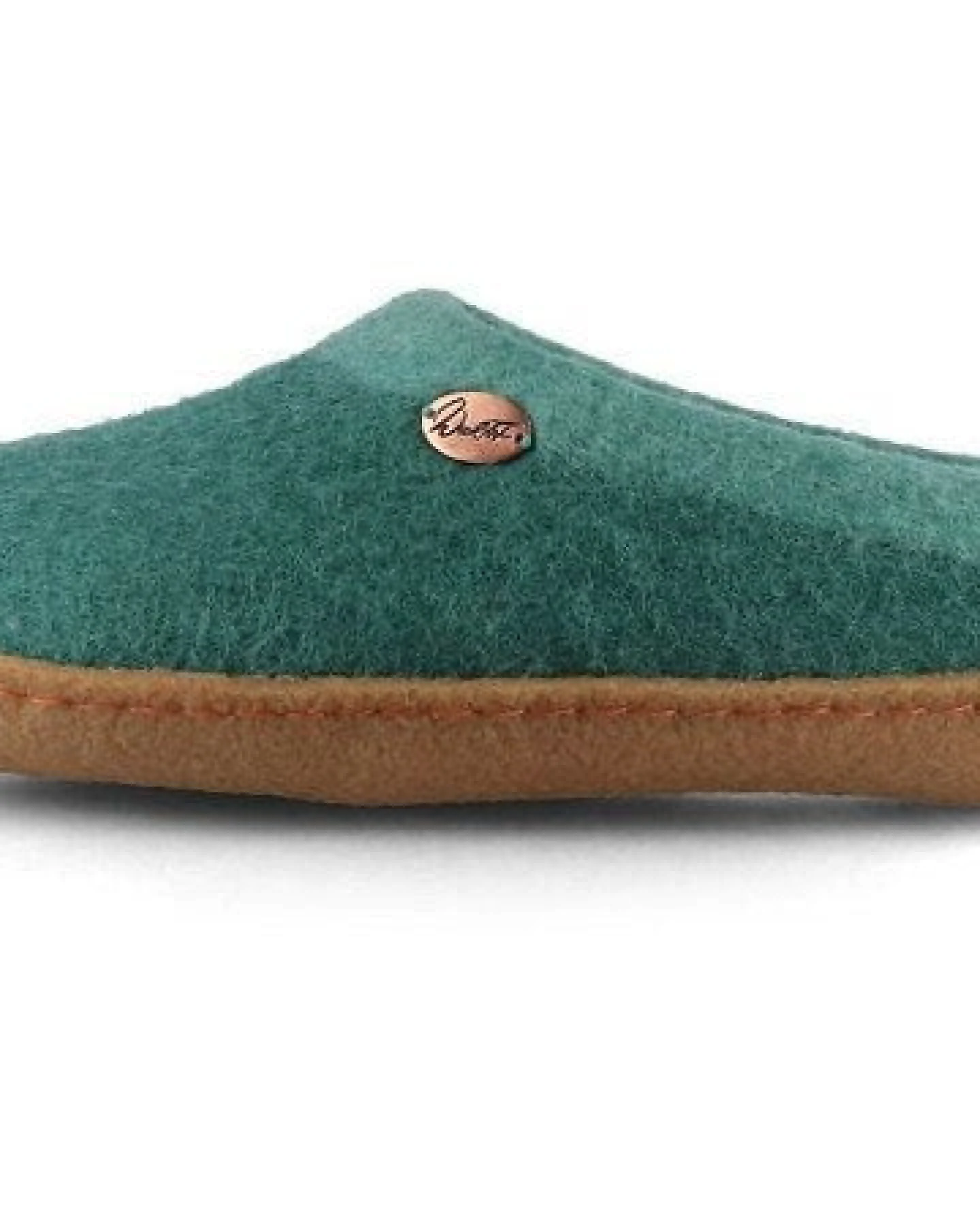 WoolFit Sherpa Barfuß-Hausschuhe unisex Filz-Pantoffeln mit Naturgummisohle, nachhaltig aus 100% Wolle – Ansicht 3