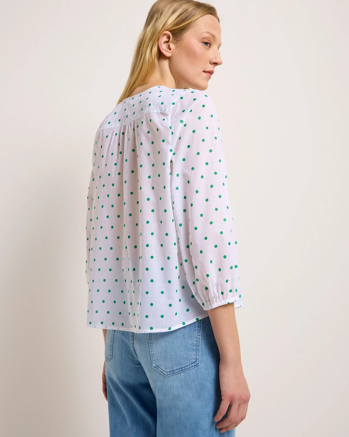 Bluse Print Polka Dots – Ansicht 5