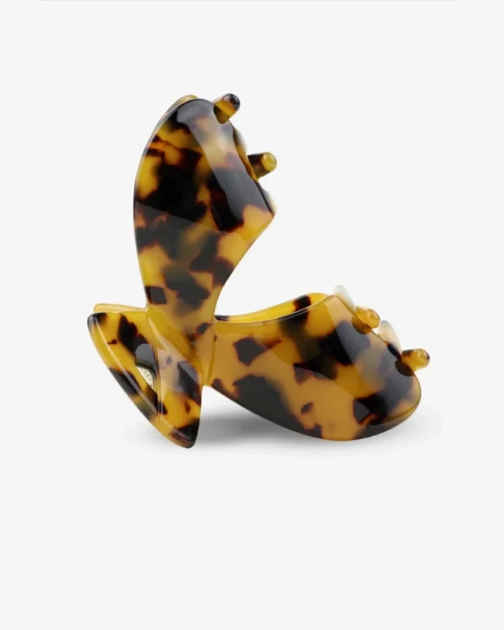 Haarspange Arc Dark Cheetah